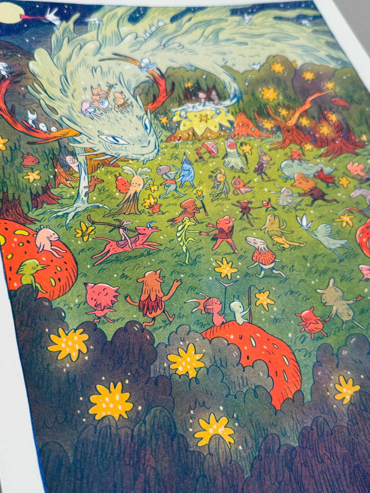 Morophon The Boundless Large Riso Print
