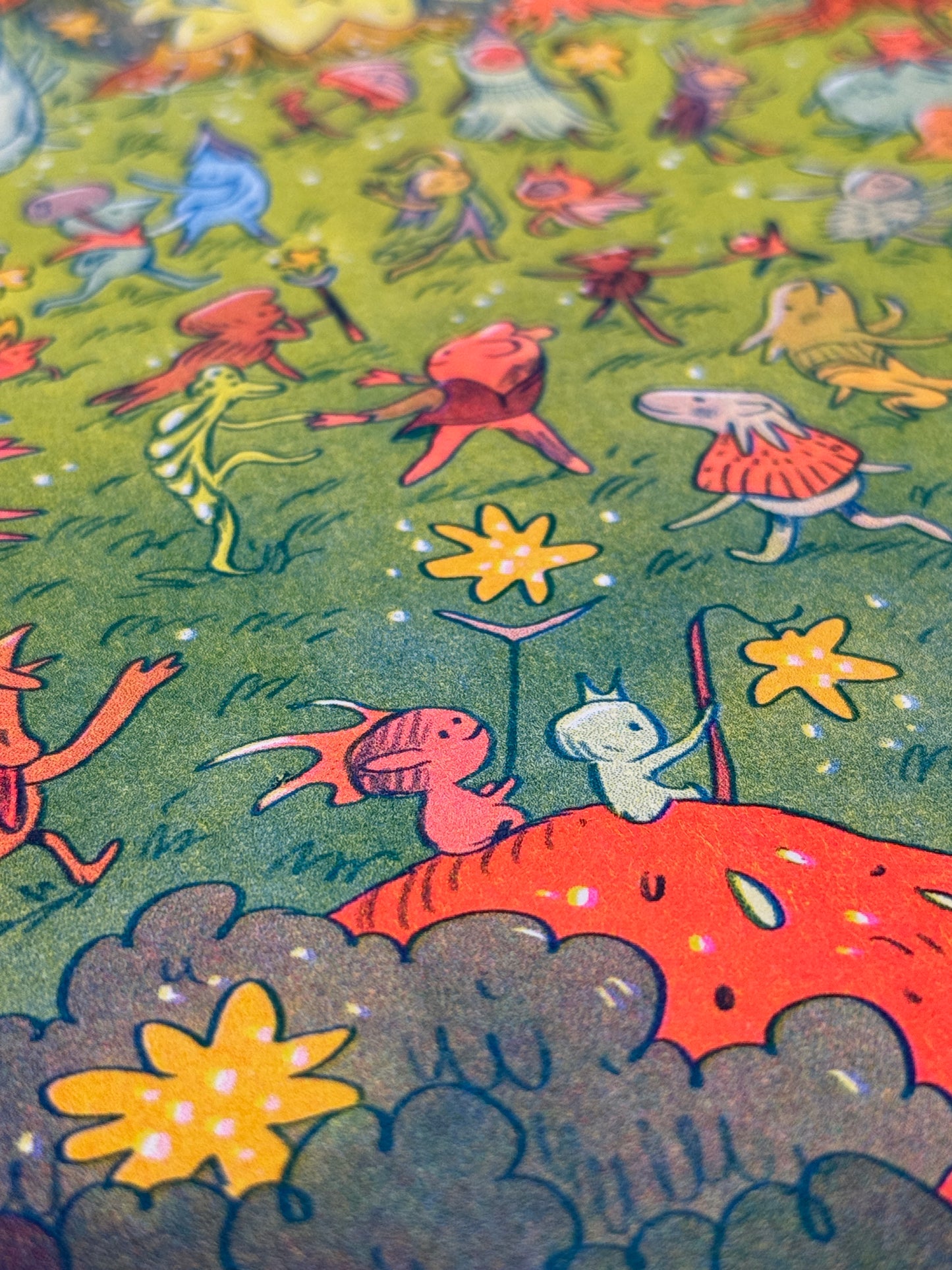 Morophon The Boundless Large Riso Print
