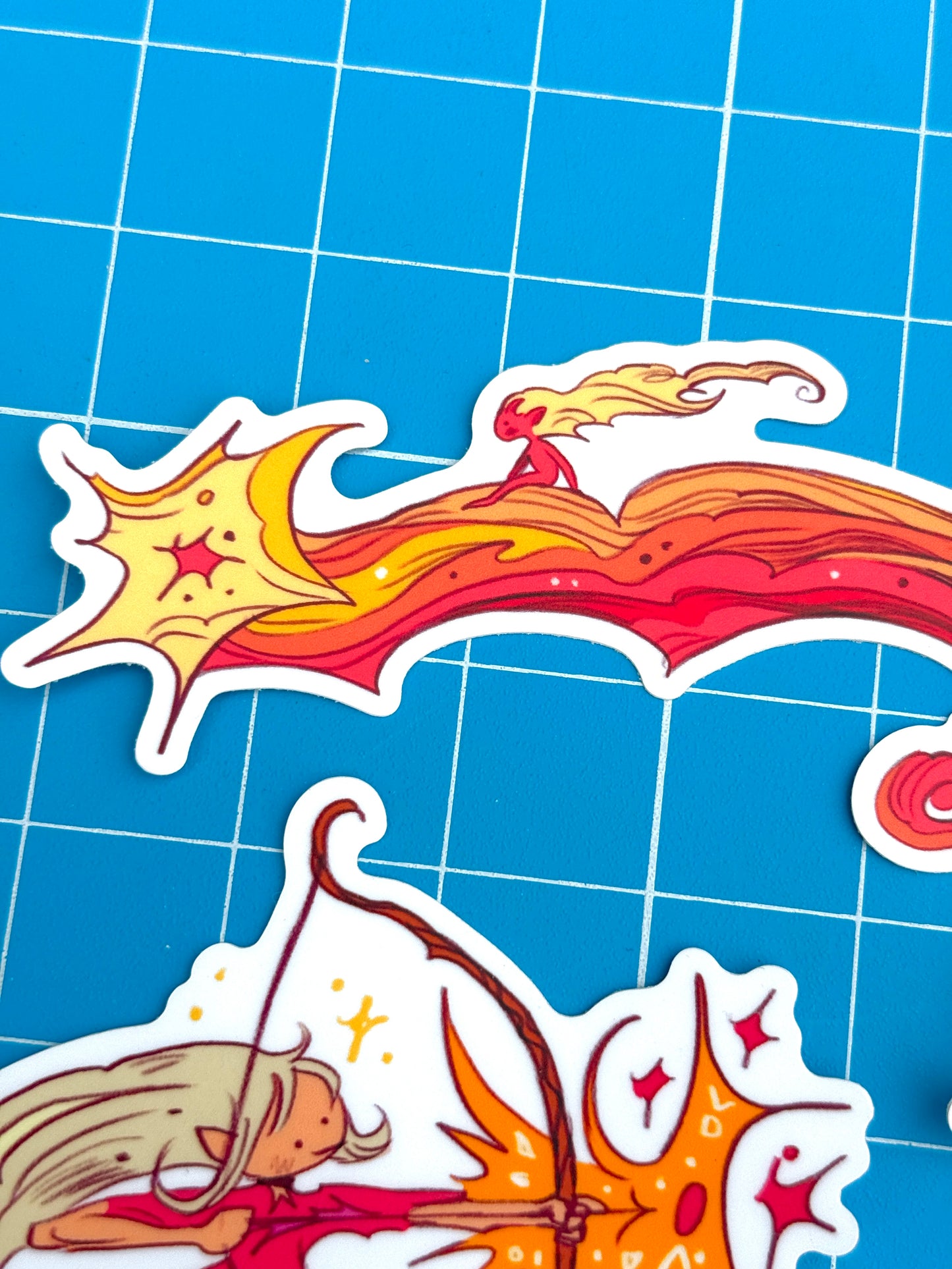 Star Rider Demon Vinyl Sticker