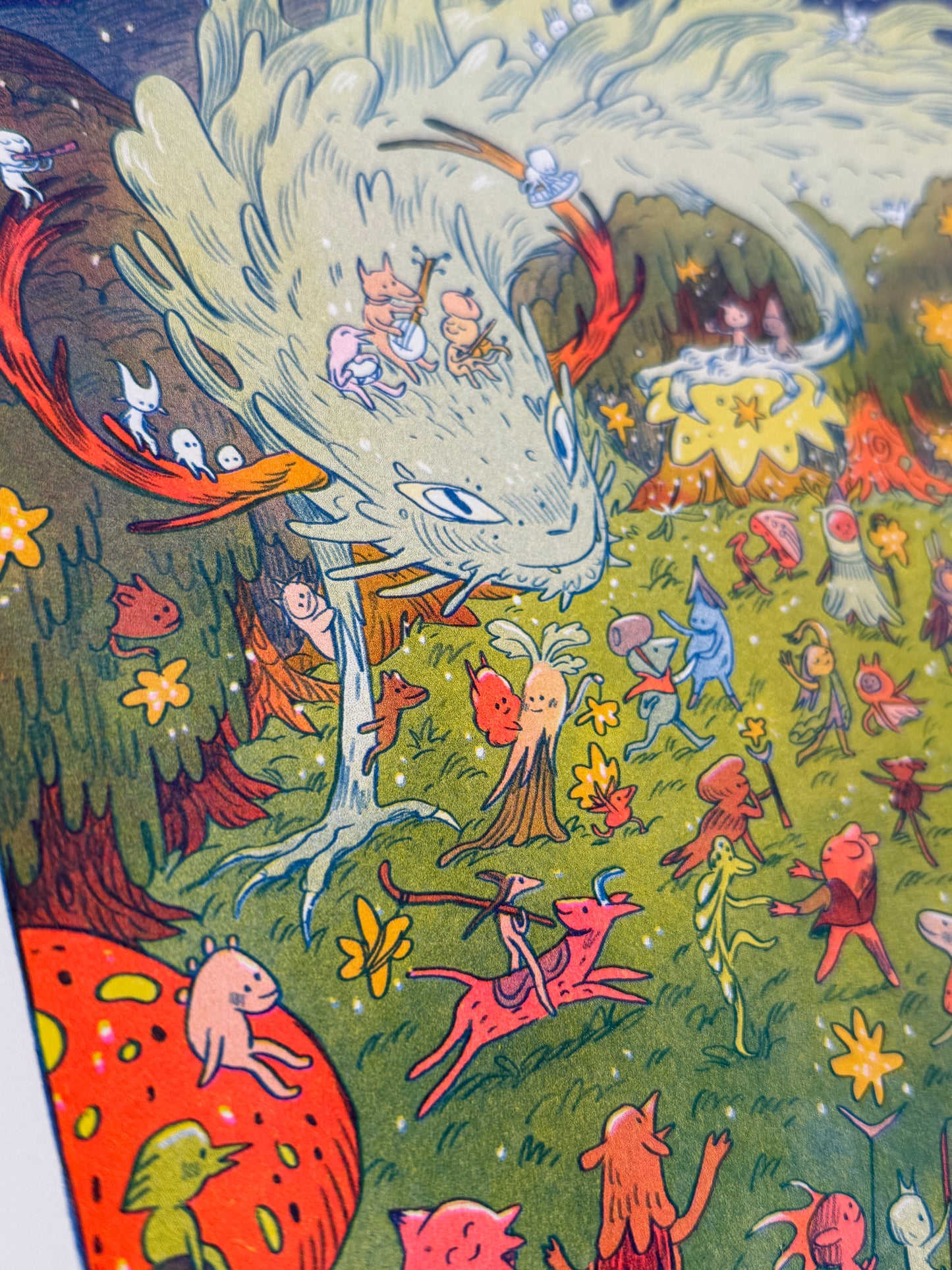 Morophon The Boundless Large Riso Print
