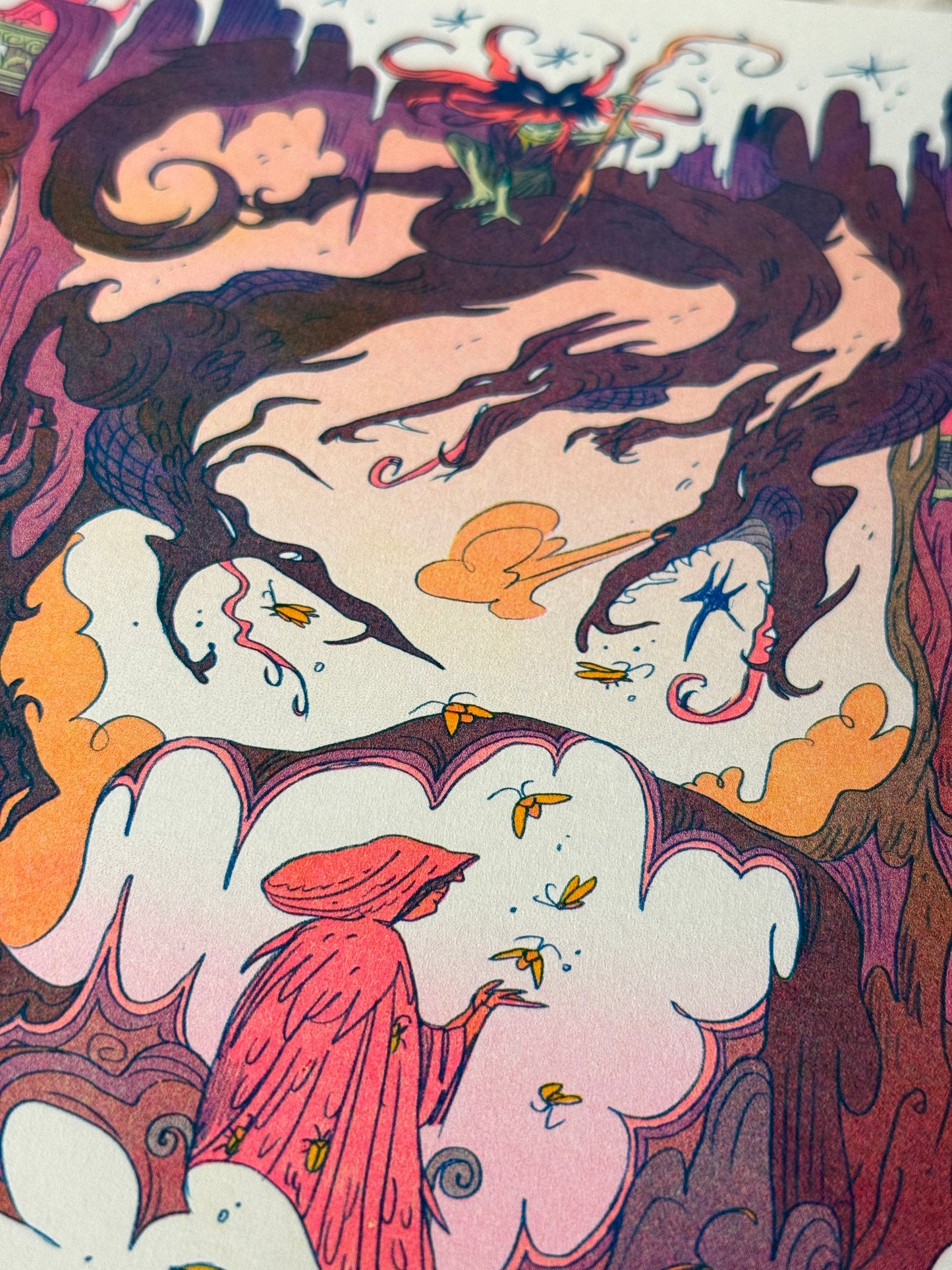 The Fool’s Gold Beetle Large Riso Print / Woodfolk Collection