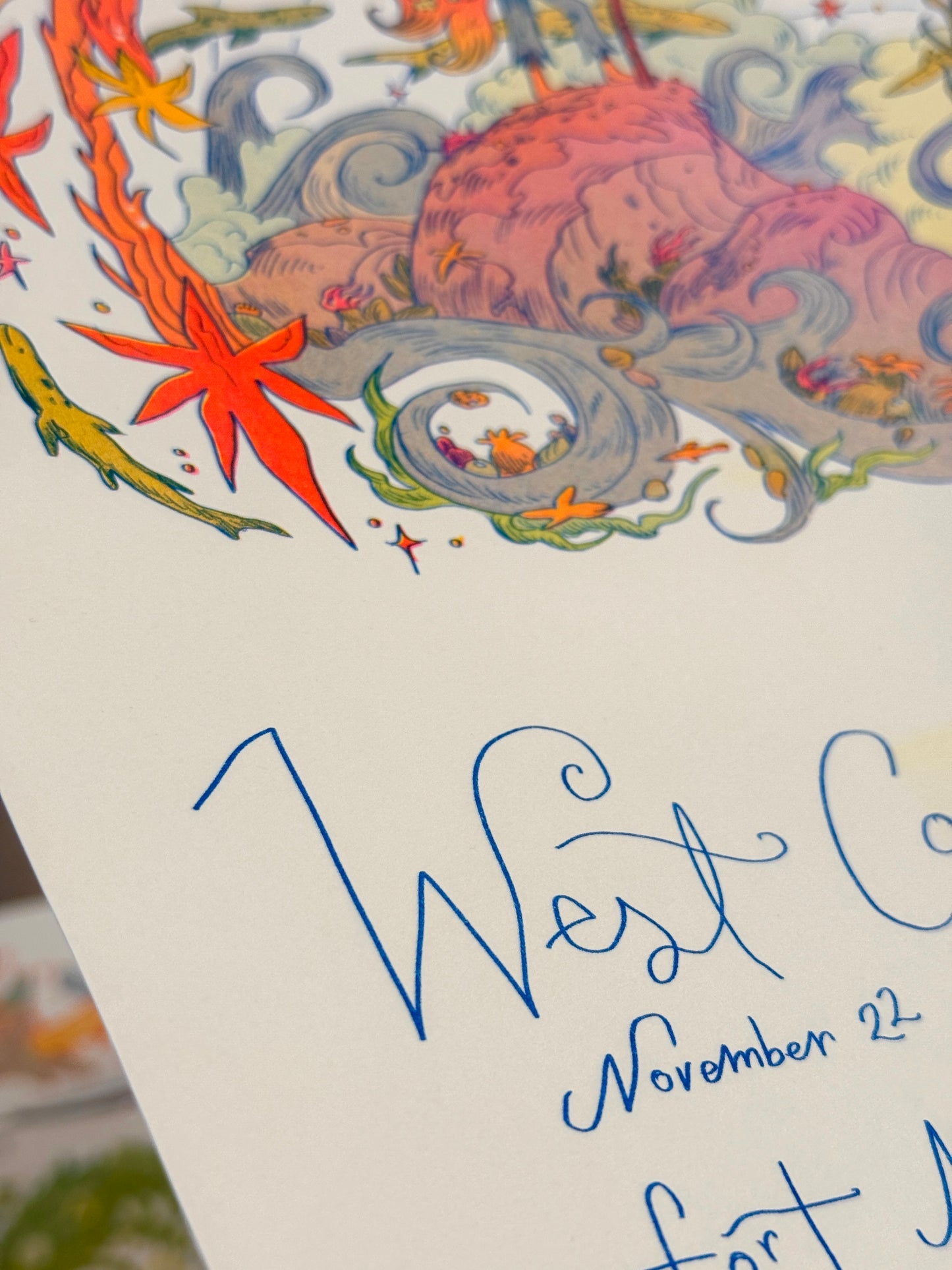 On My Way / West Coast Craft poster