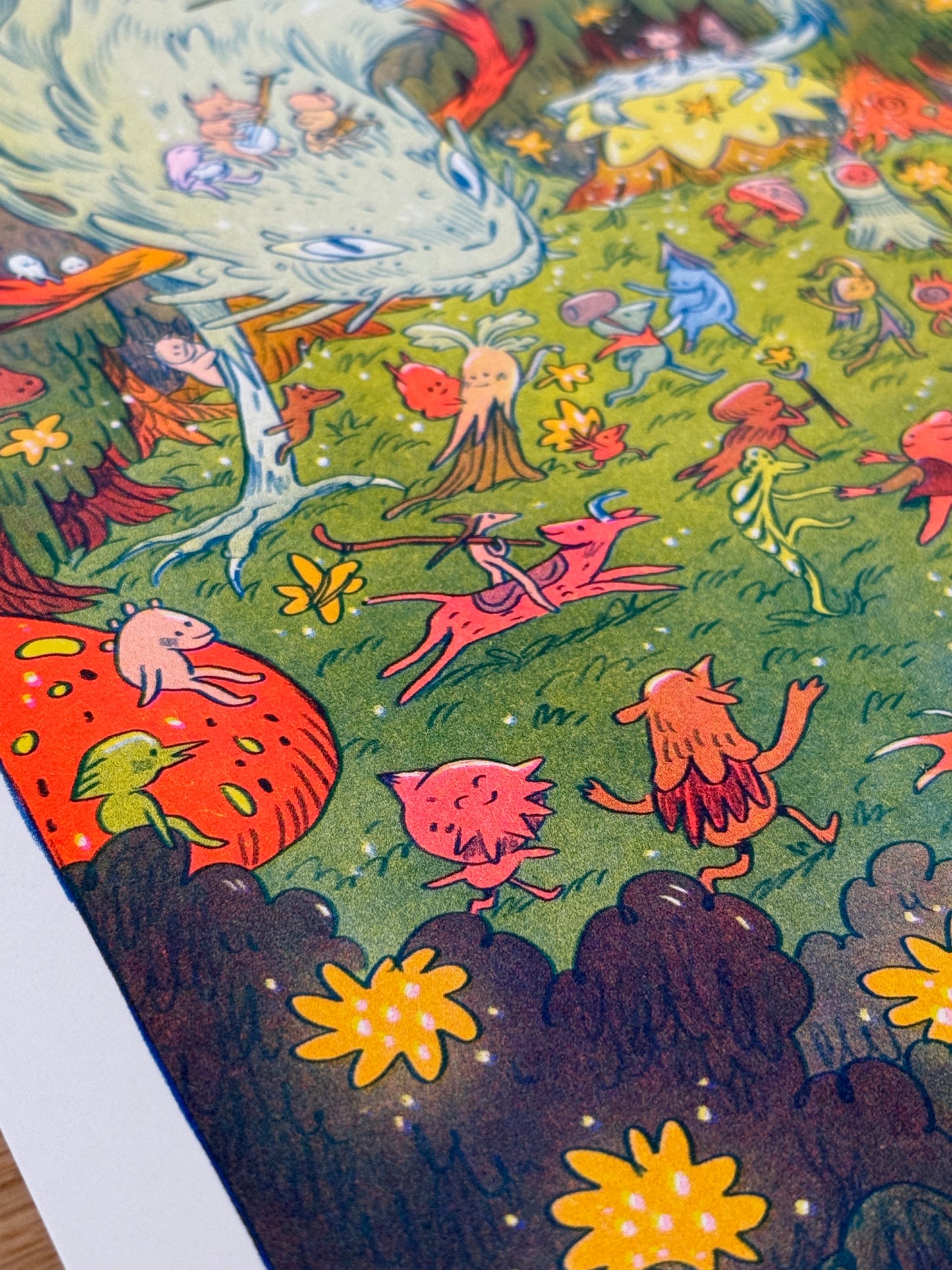 Morophon The Boundless Large Riso Print