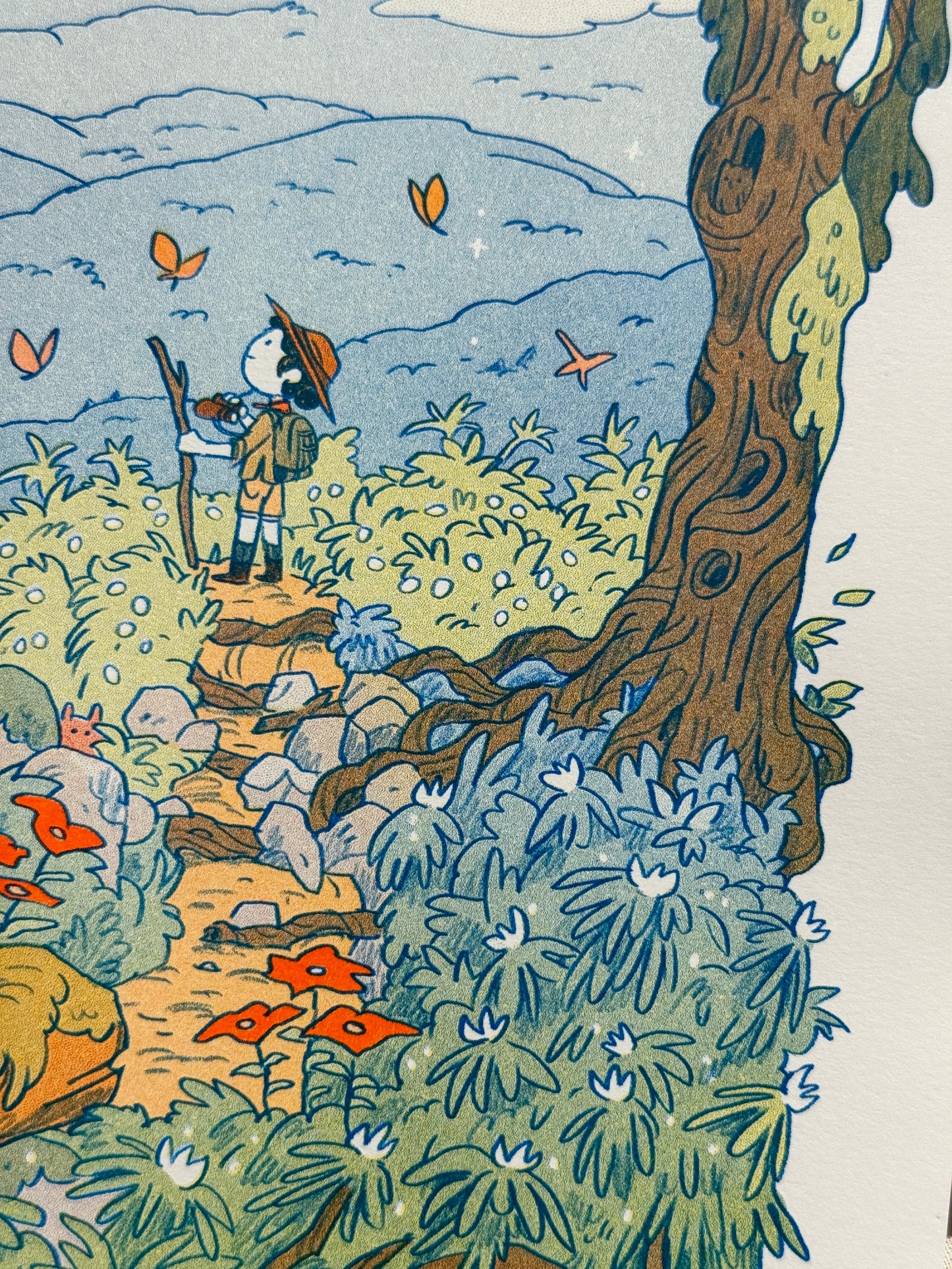 Mountain Dreams Large Riso Print