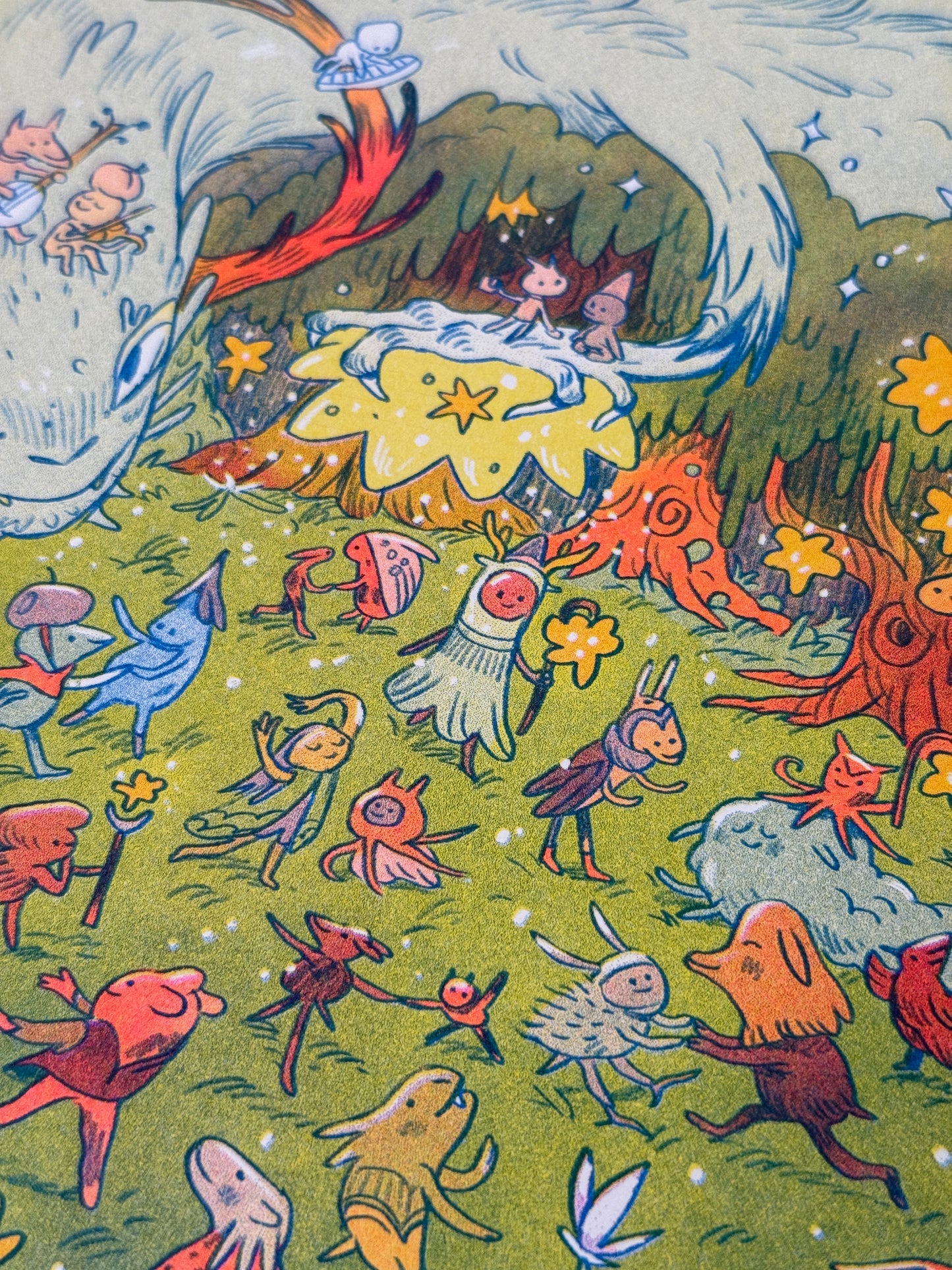 Morophon The Boundless Large Riso Print
