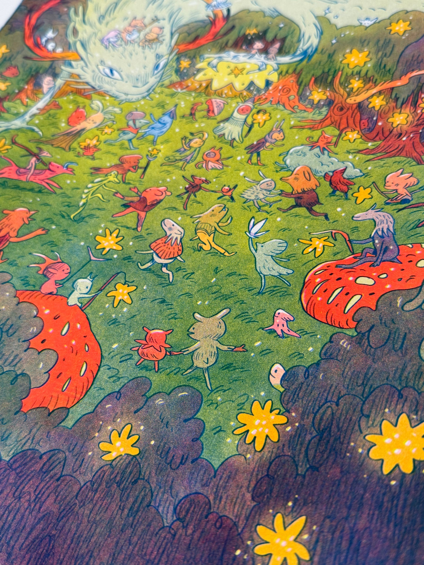 Morophon The Boundless Large Riso Print