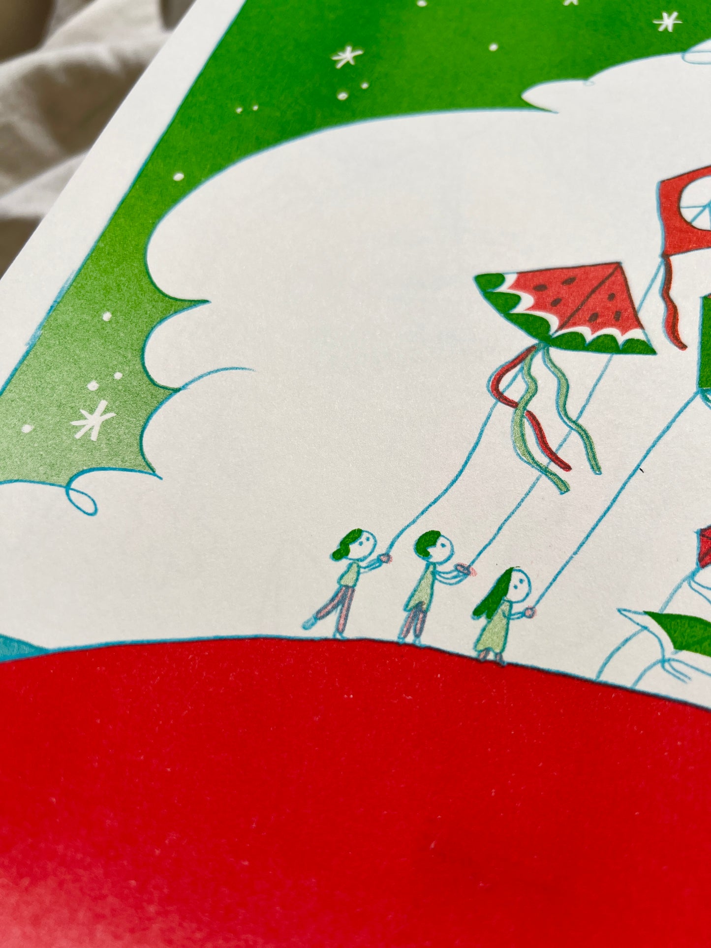 Gaza’s Kites, a Palestinian Children’s Relief Fund fundraiser print