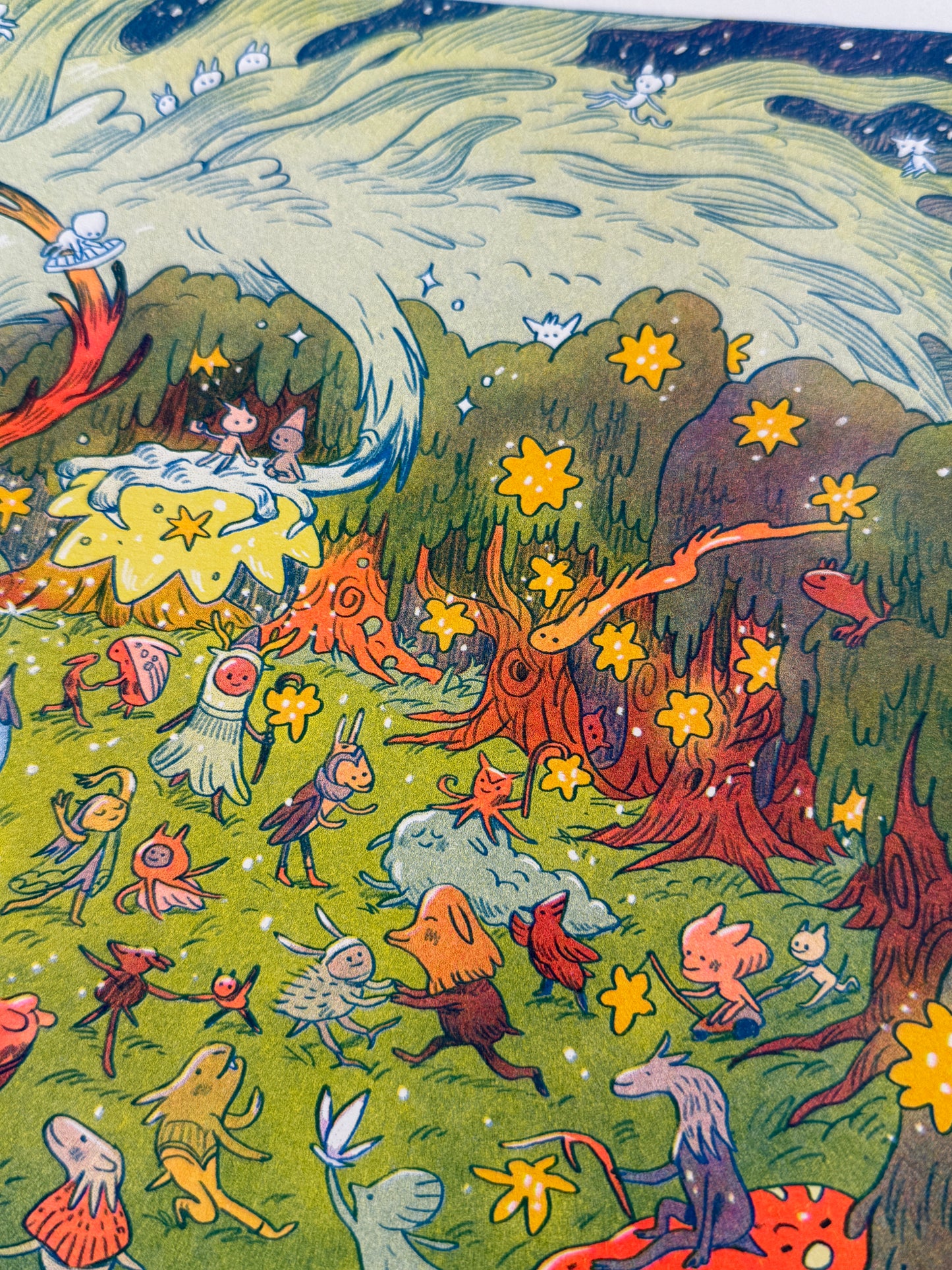 Morophon The Boundless Large Riso Print