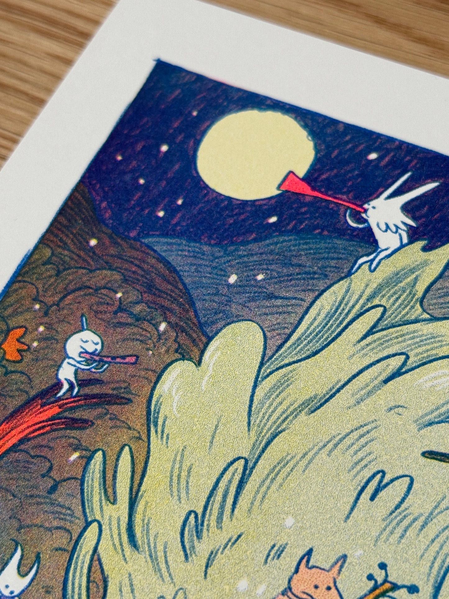 Morophon The Boundless Large Riso Print