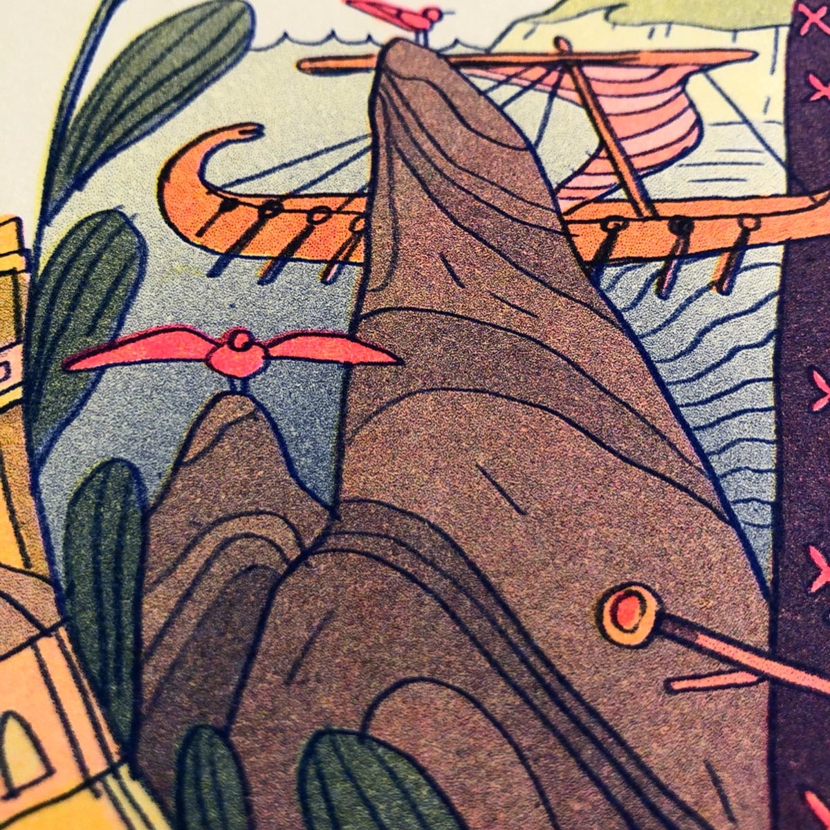 The Oath Riso Print