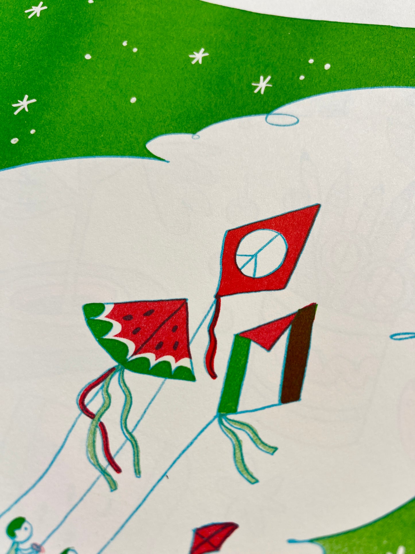 Gaza’s Kites, a Palestinian Children’s Relief Fund fundraiser print
