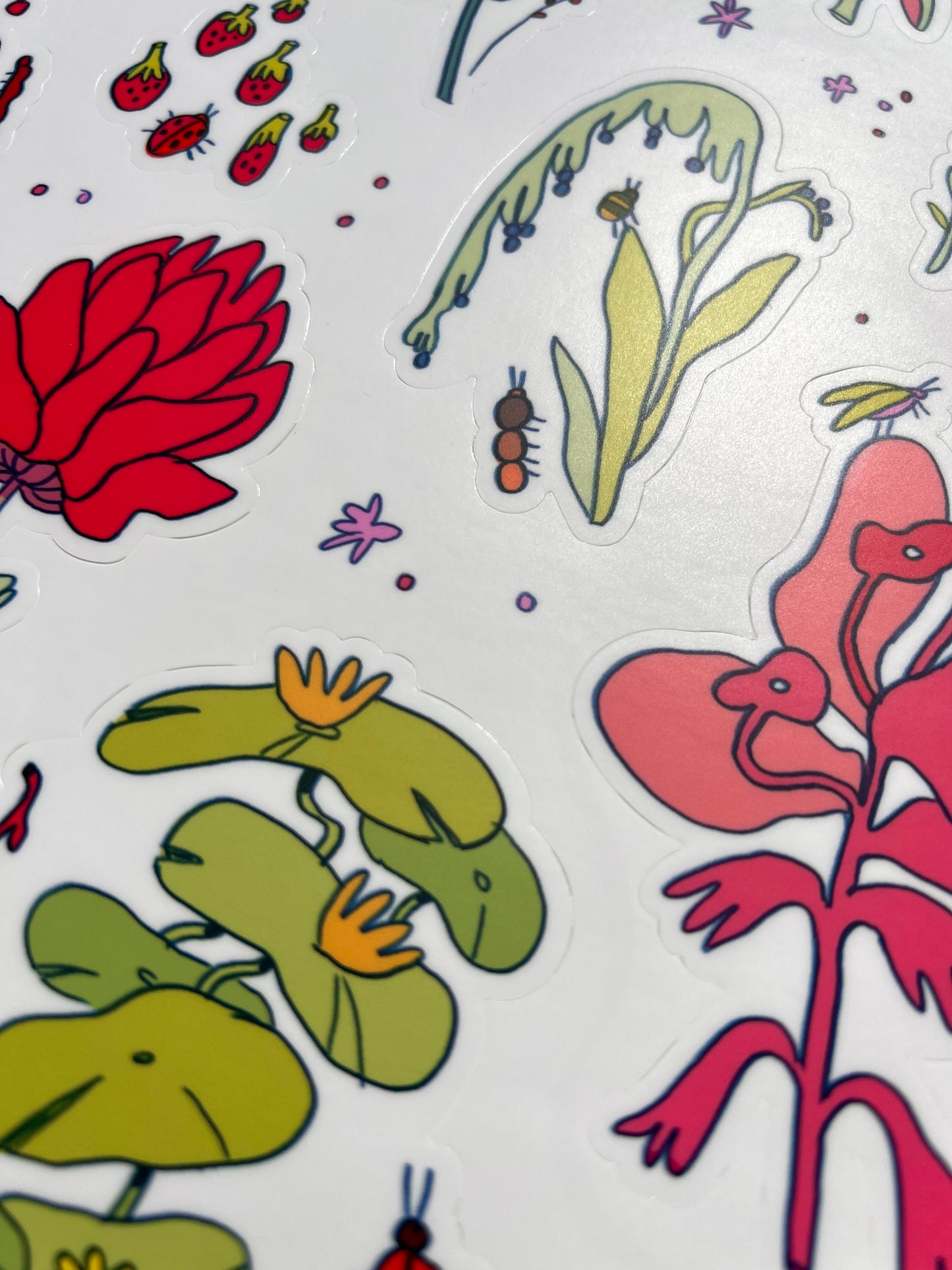Super Large Plant Sticker Sheet