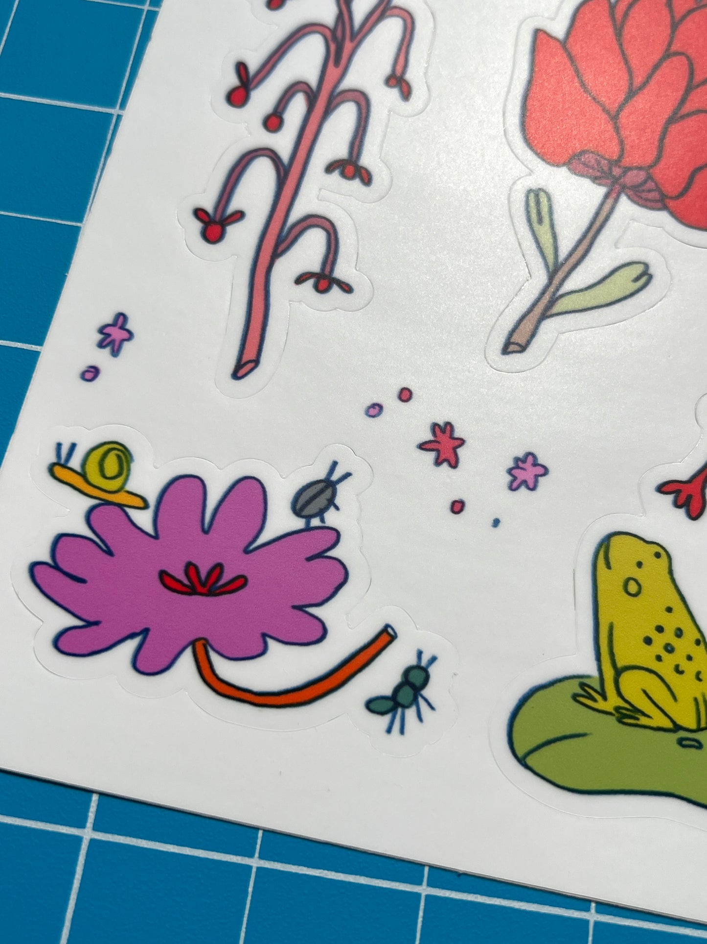 Super Large Plant Sticker Sheet