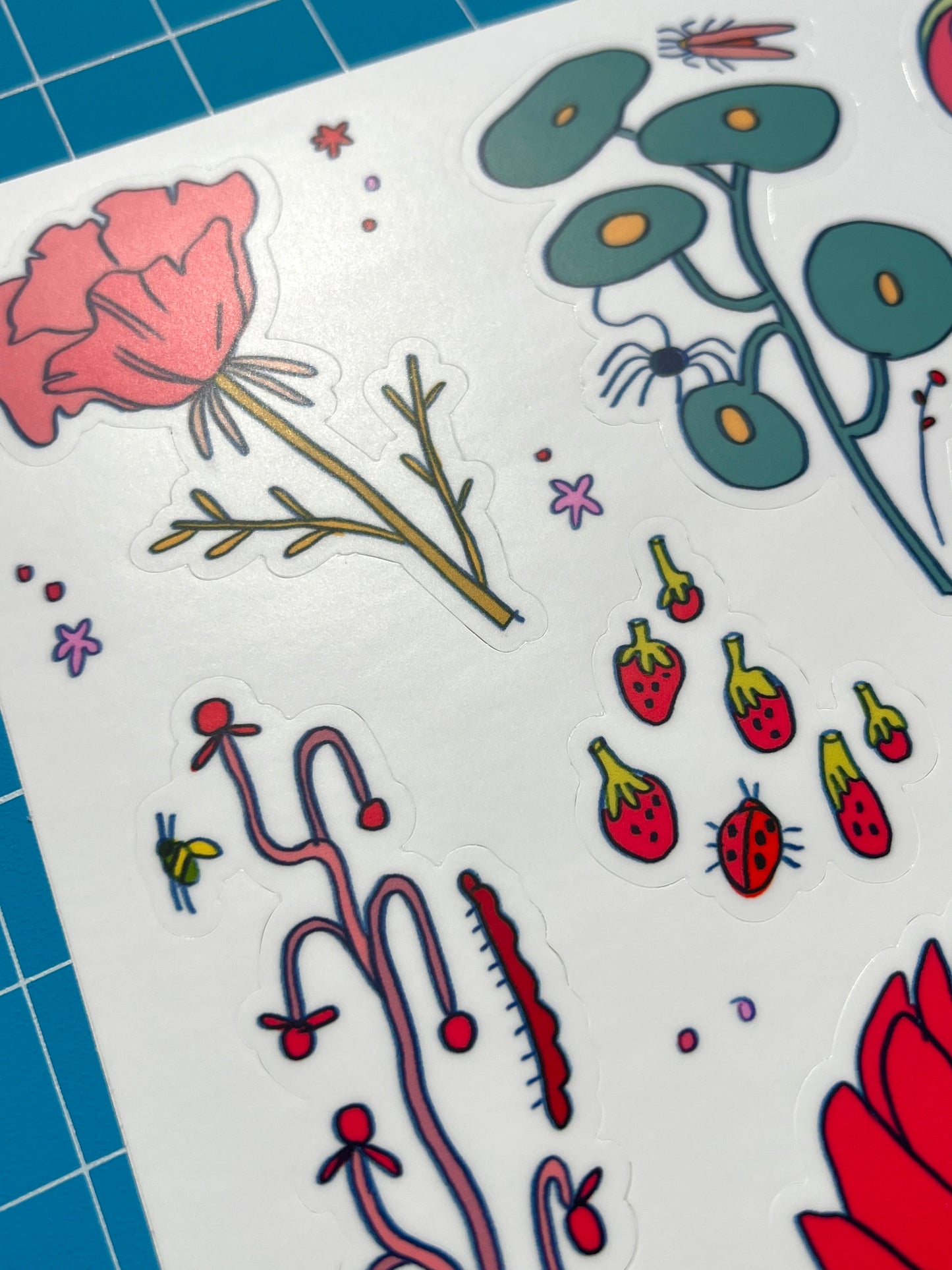Super Large Plant Sticker Sheet