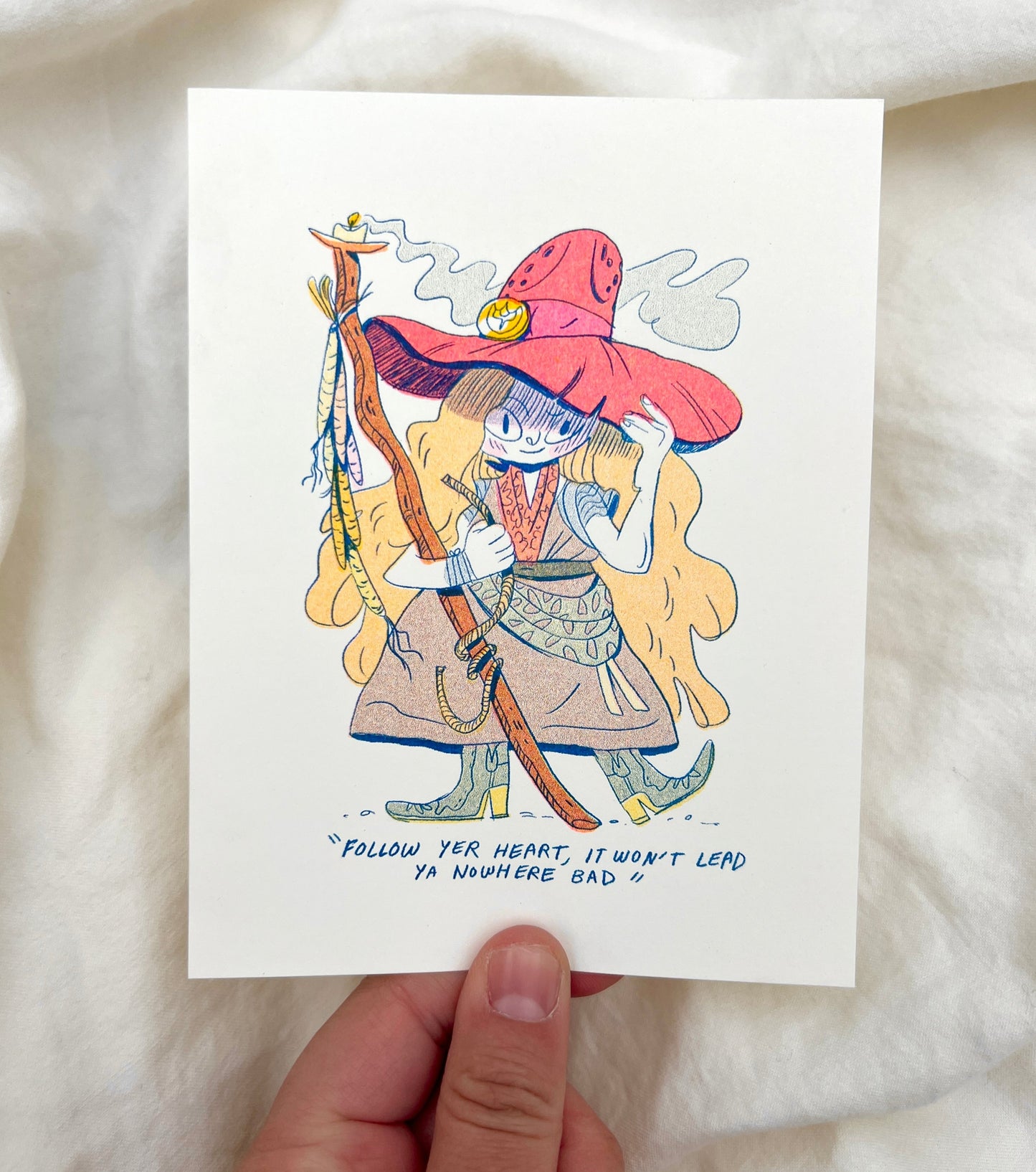A Pocket Book of Witchfolk and Demons Riso Comic