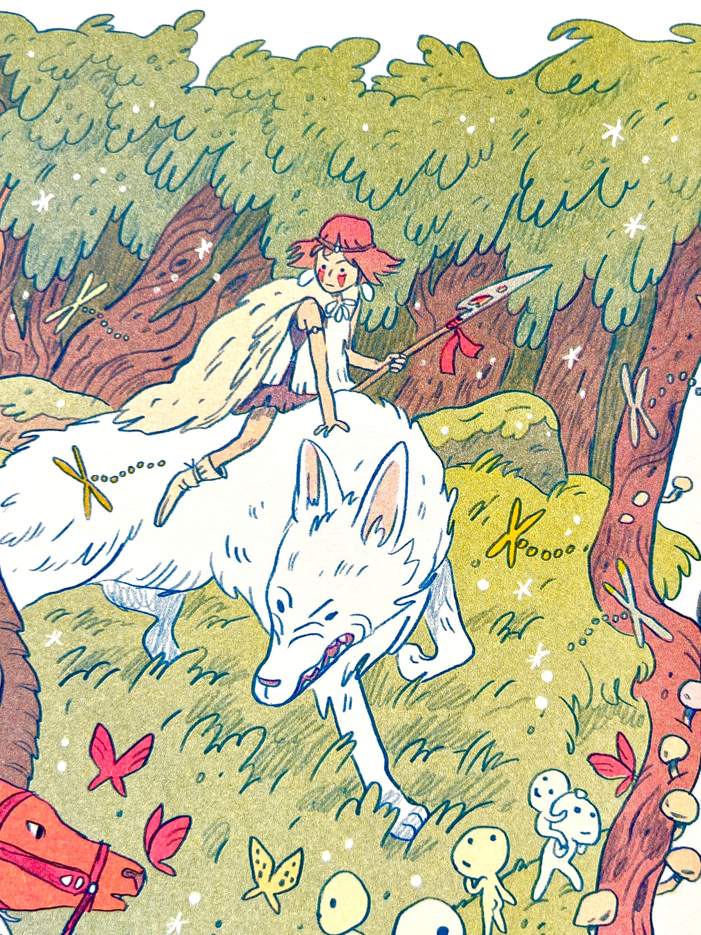 Princess Mononoke Large Print