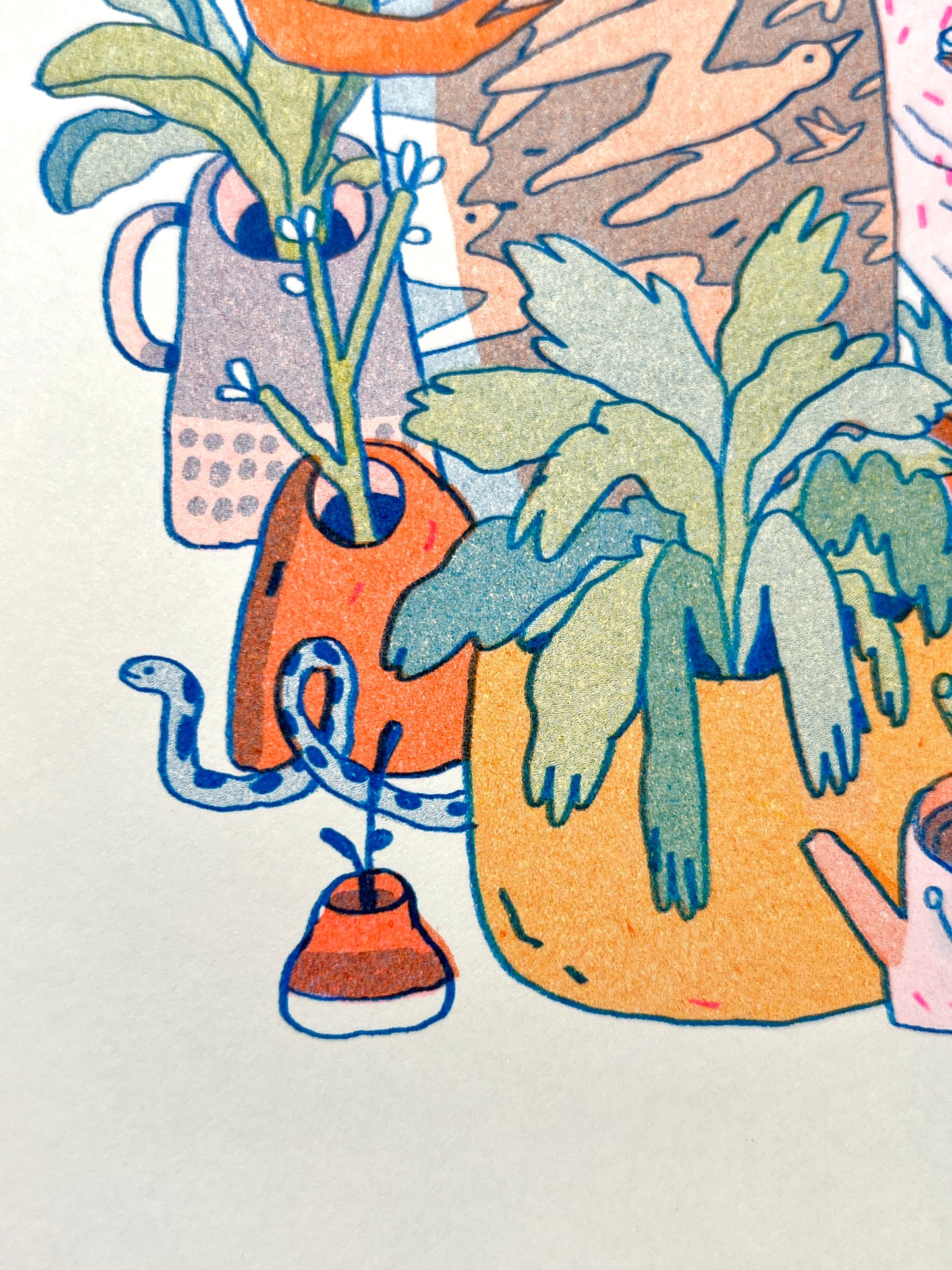 The Sculptor: Hermits of the Dream Islands - Riso Print