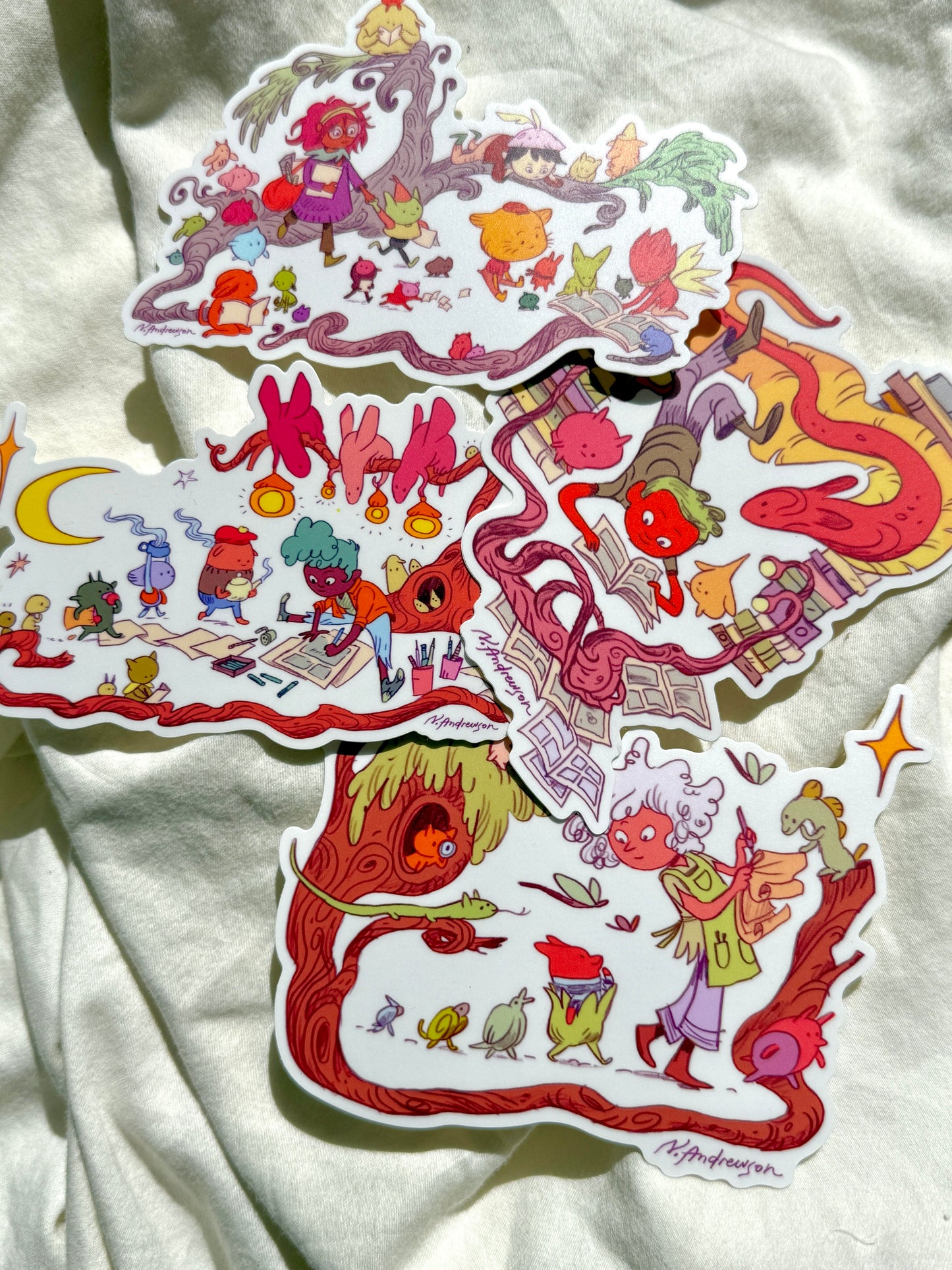 Community Sticker - Comic Creator Sticker Series