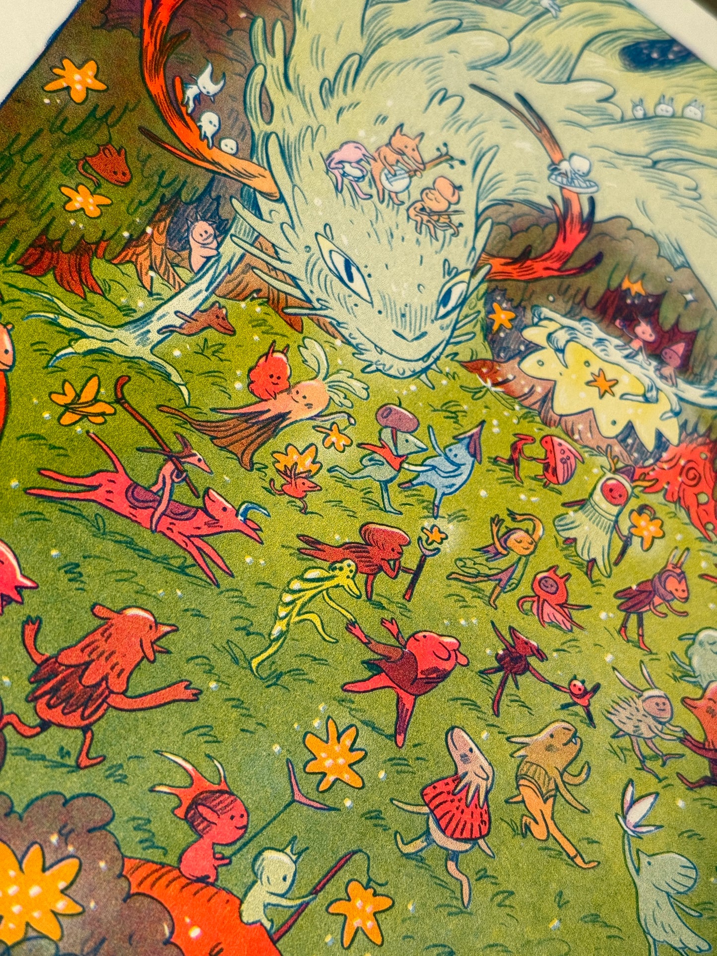 Morophon The Boundless Large Riso Print