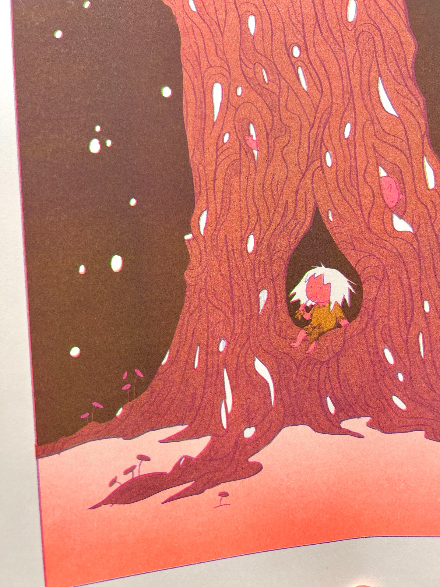 Forever Home Riso Print