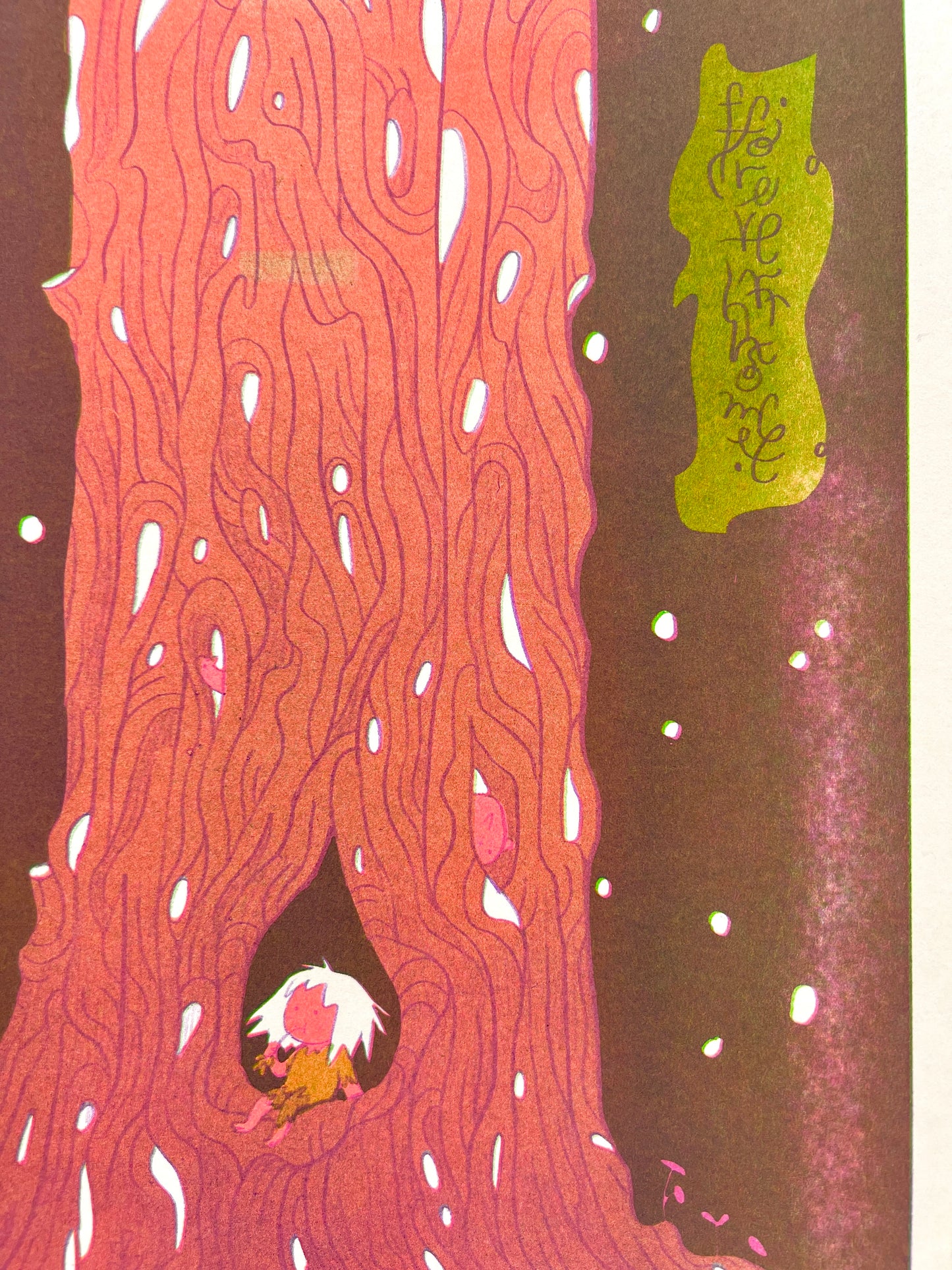Forever Home Riso Print