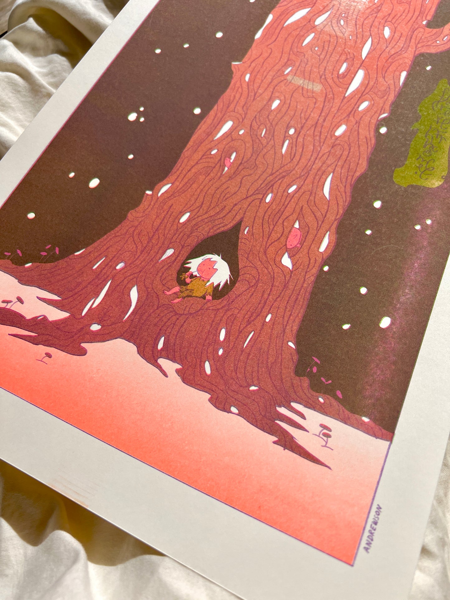 Forever Home Riso Print