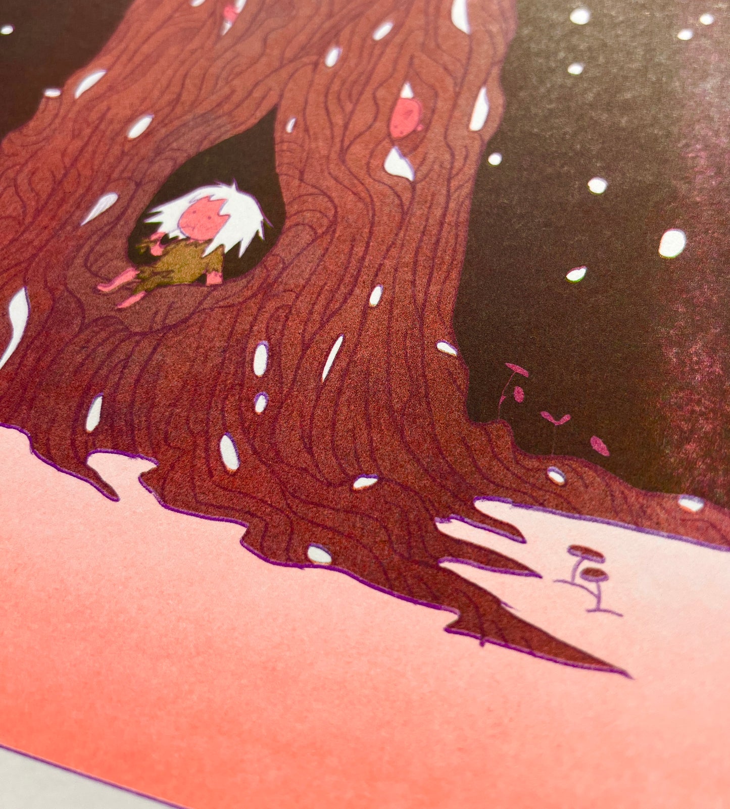 Forever Home Riso Print