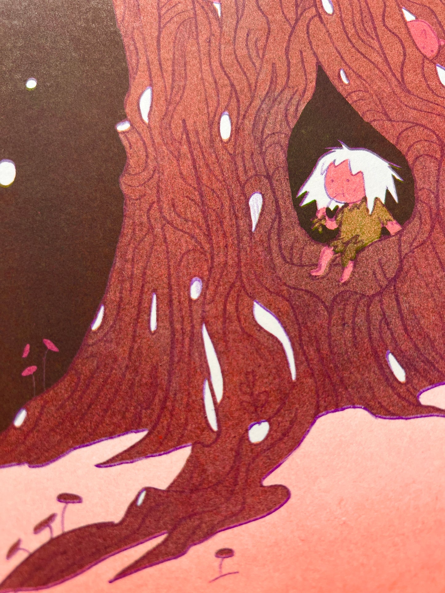 Forever Home Riso Print