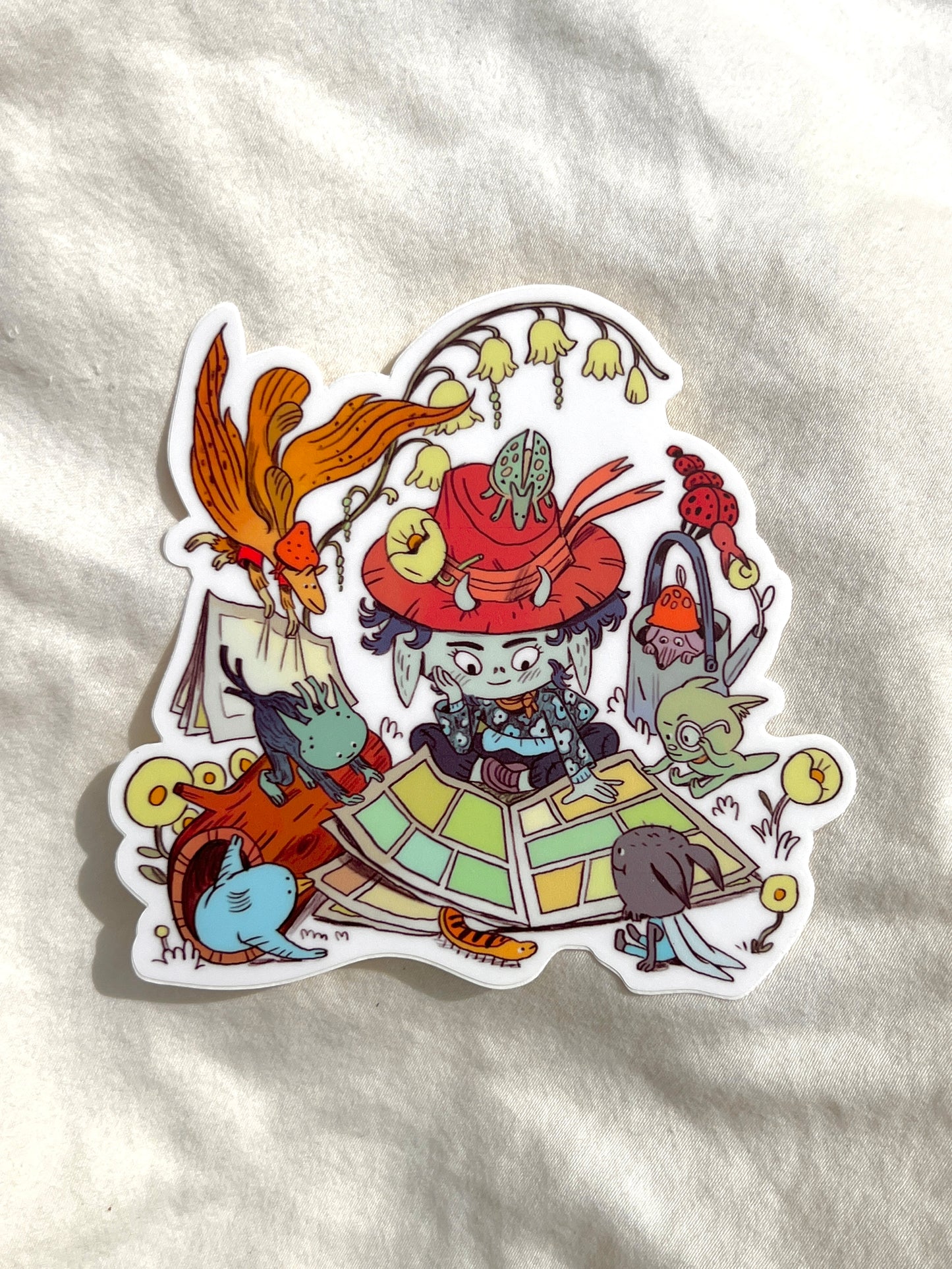 Comic Readers Sticker