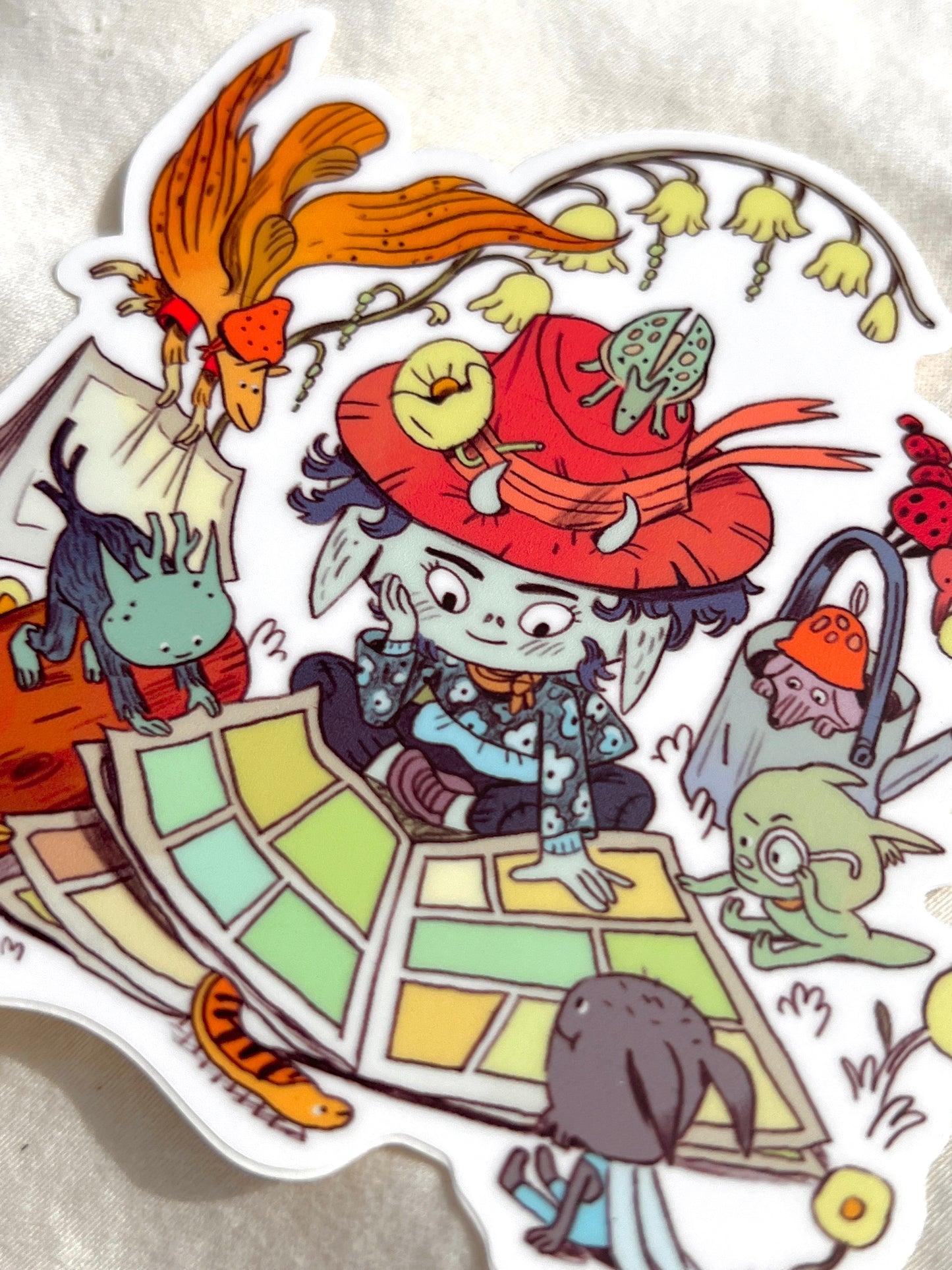 Comic Readers Sticker