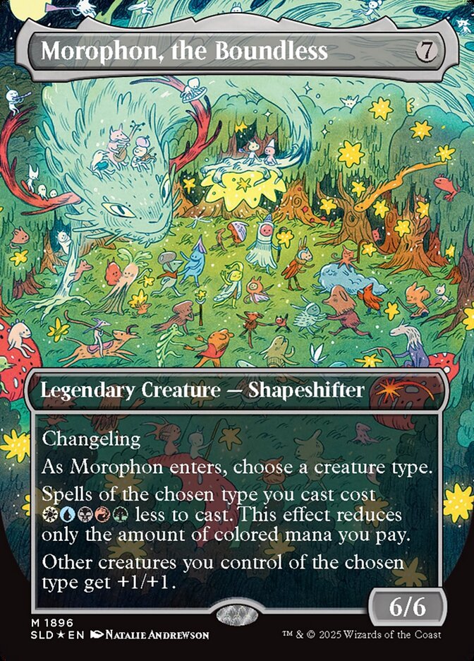 Morophon, the Boundless Artist Proofs - Magic the Gathering, Secret Lair Commander Deck: Everyone's Invited