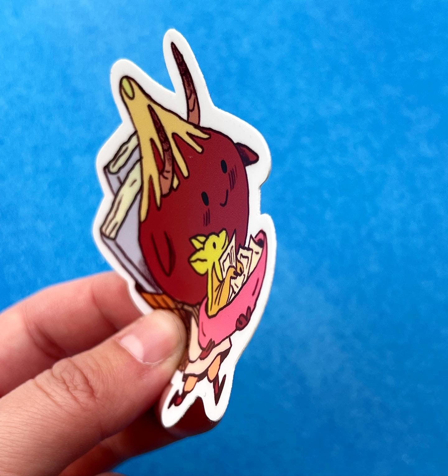 Comic Bowl Sticker