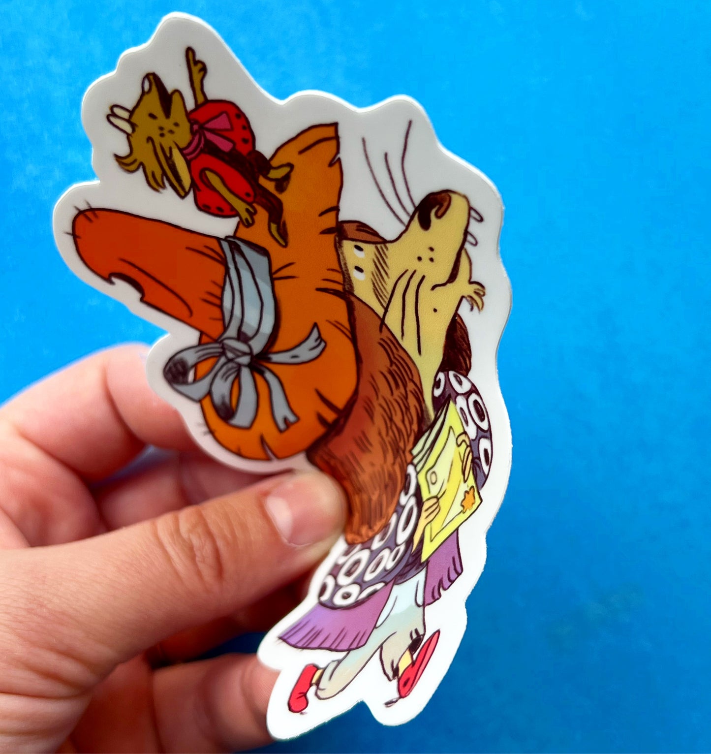 Hat Rider Sticker
