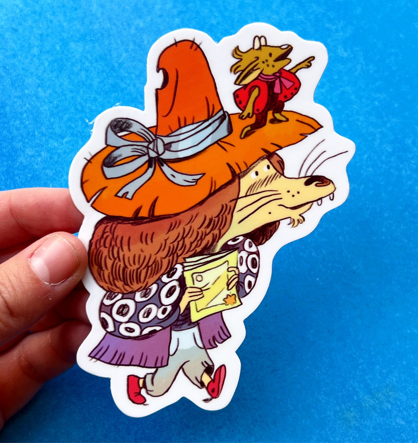 Hat Rider Sticker