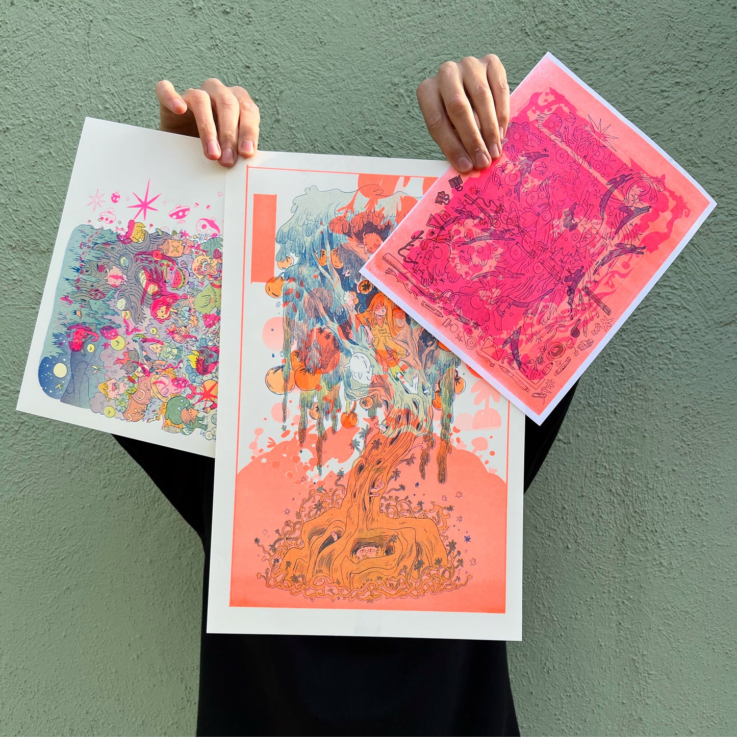 Bad Riso Prints x3