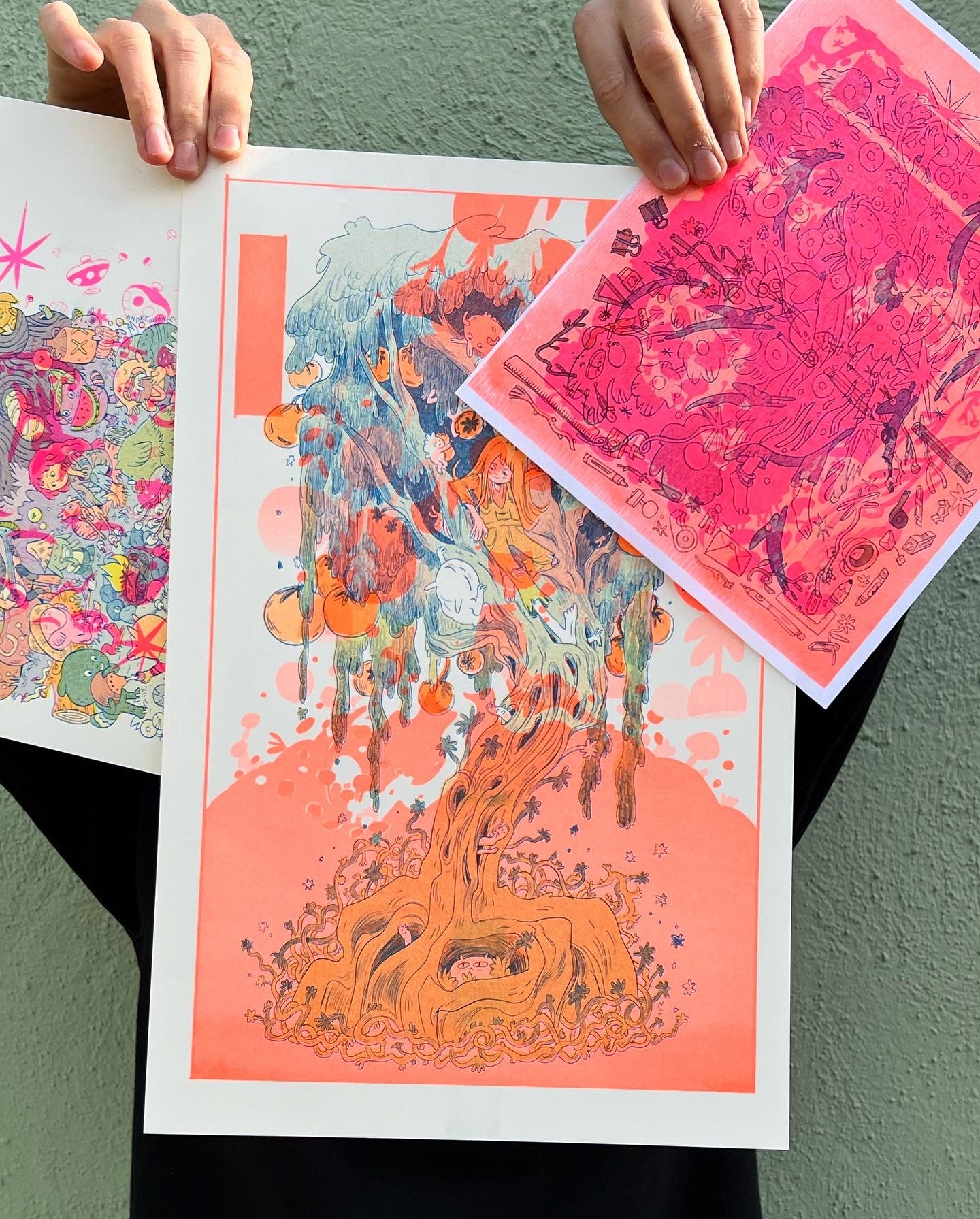 Bad Riso Prints x3