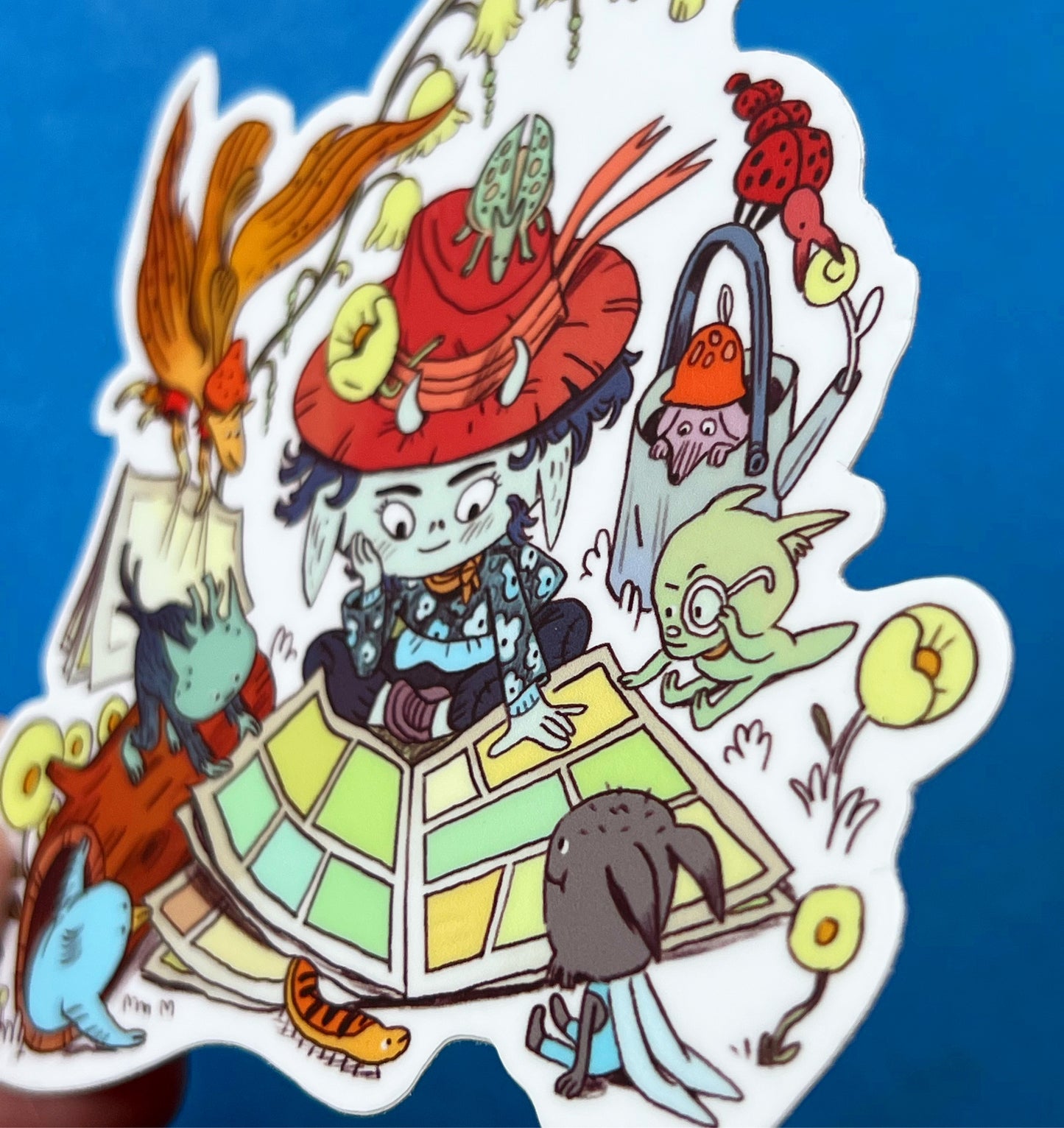 Comic Readers Sticker