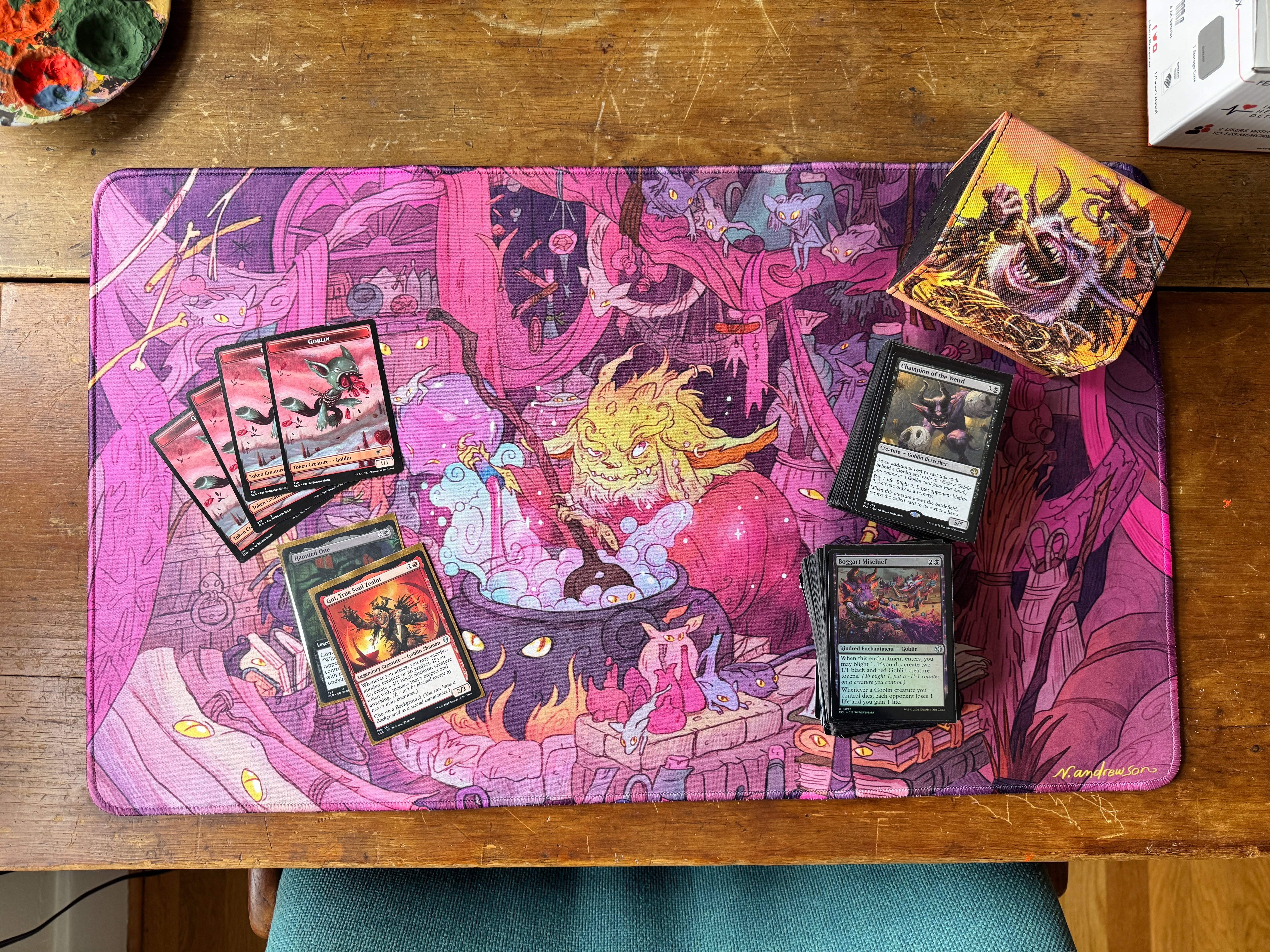 Interior Bundle Card: Lorwyn Eclipse Desk-mat / Playmat – natalie