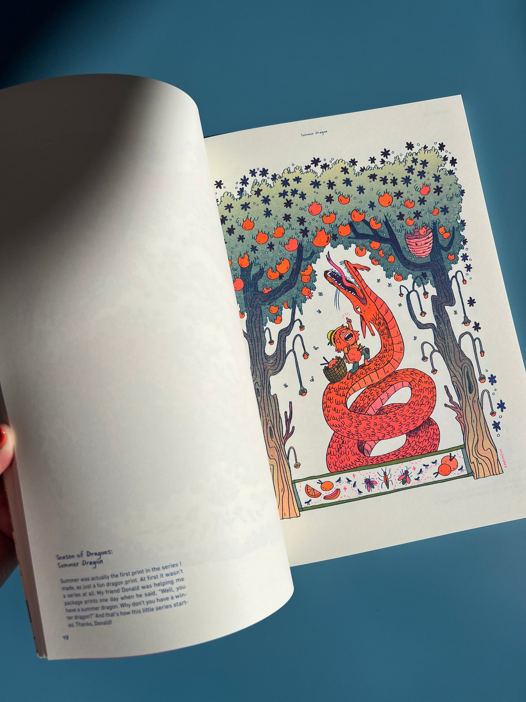 Dreaming in Color Art Book Published by Peow 2 natalie