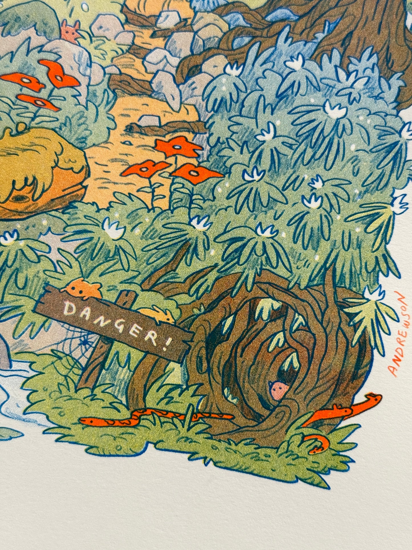 Mountain Dreams Large Riso Print