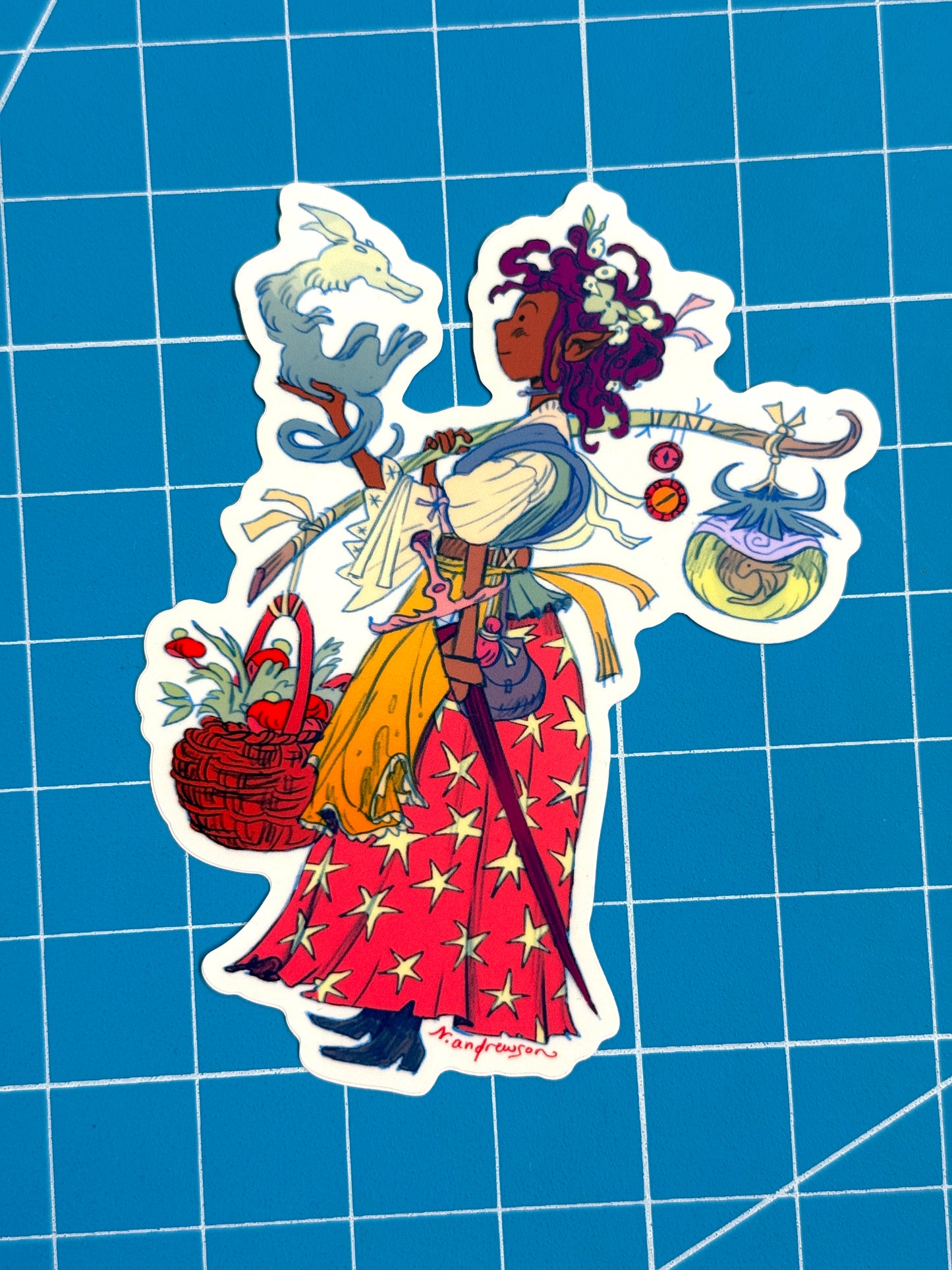 Dragon Wanderer sticker