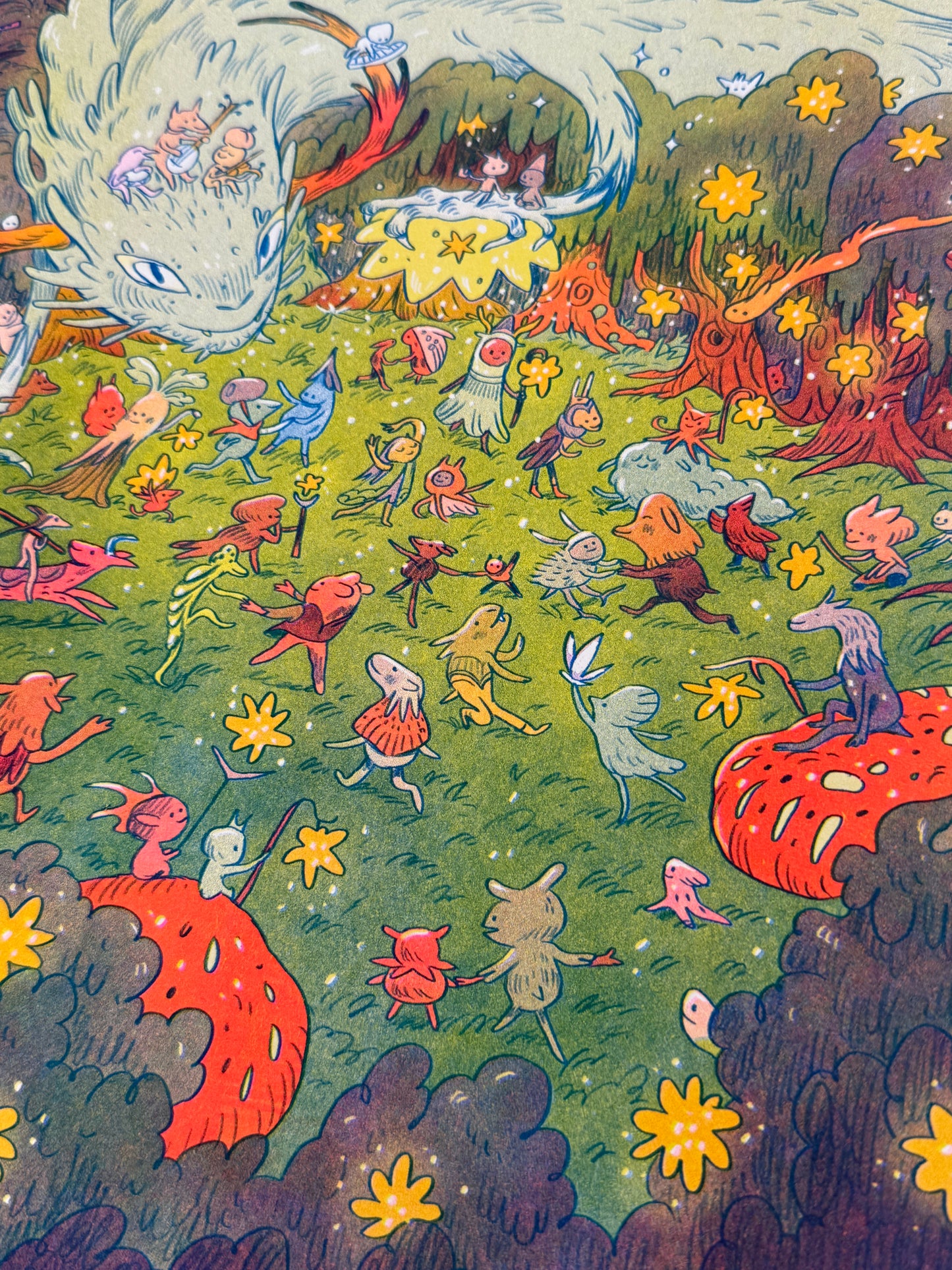 Morophon The Boundless Large Riso Print