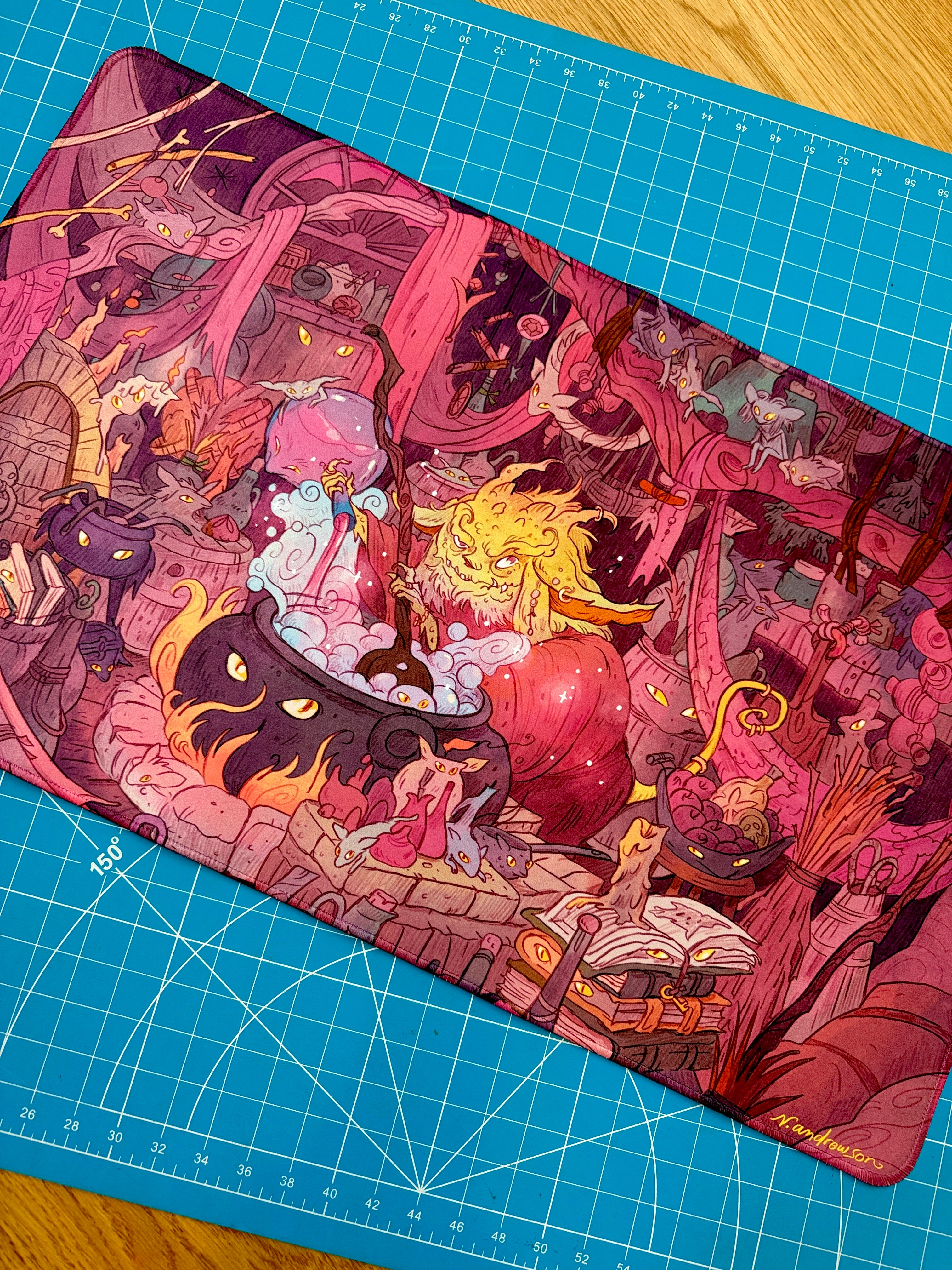 Interior Bundle Card: Lorwyn Eclipse Desk-mat / Playmat – natalie