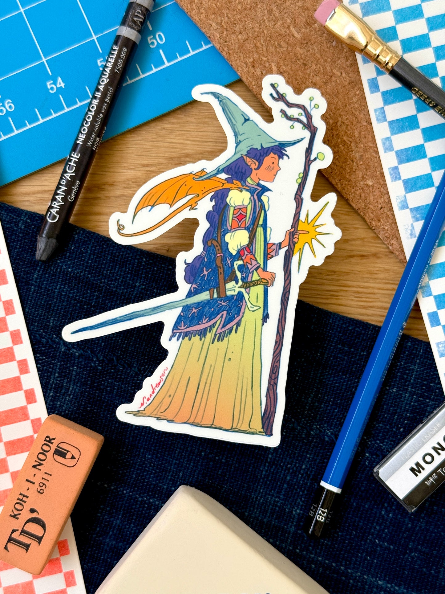 Dragon Witch sticker