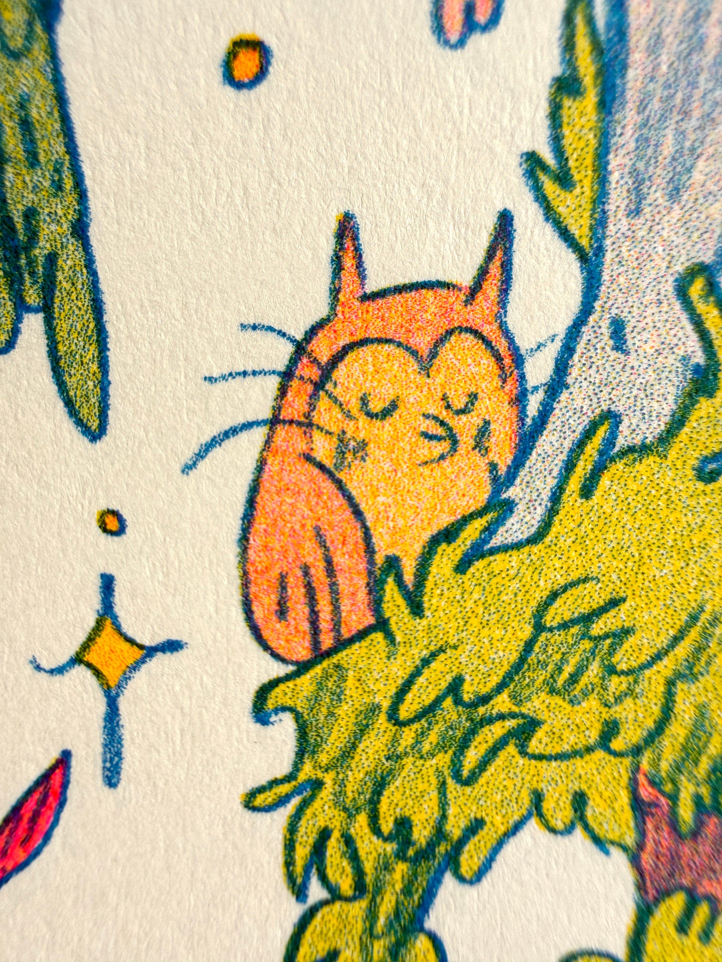 My Tennessee Mountain Home ~ Small Riso Print