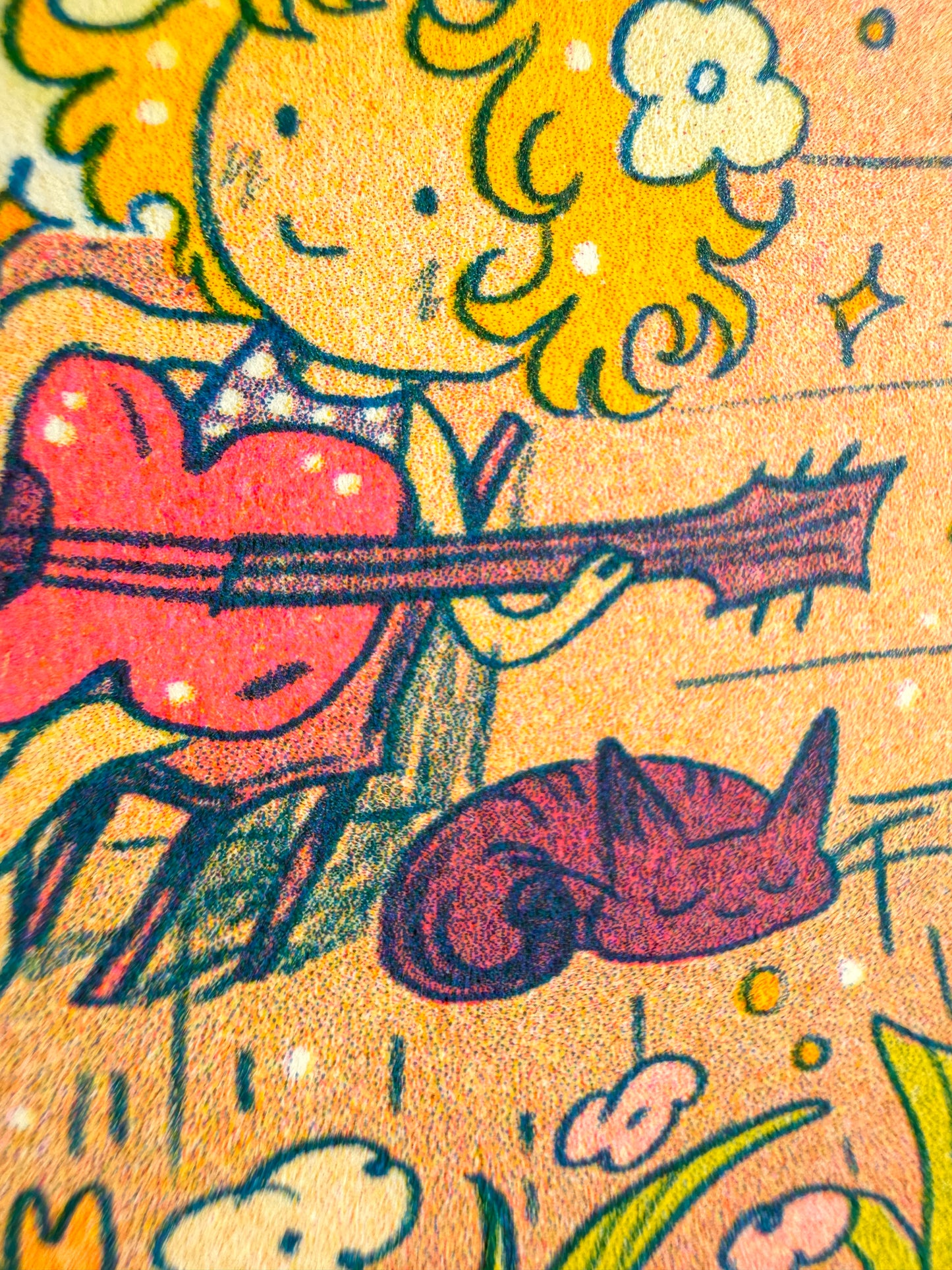 My Tennessee Mountain Home ~ Small Riso Print