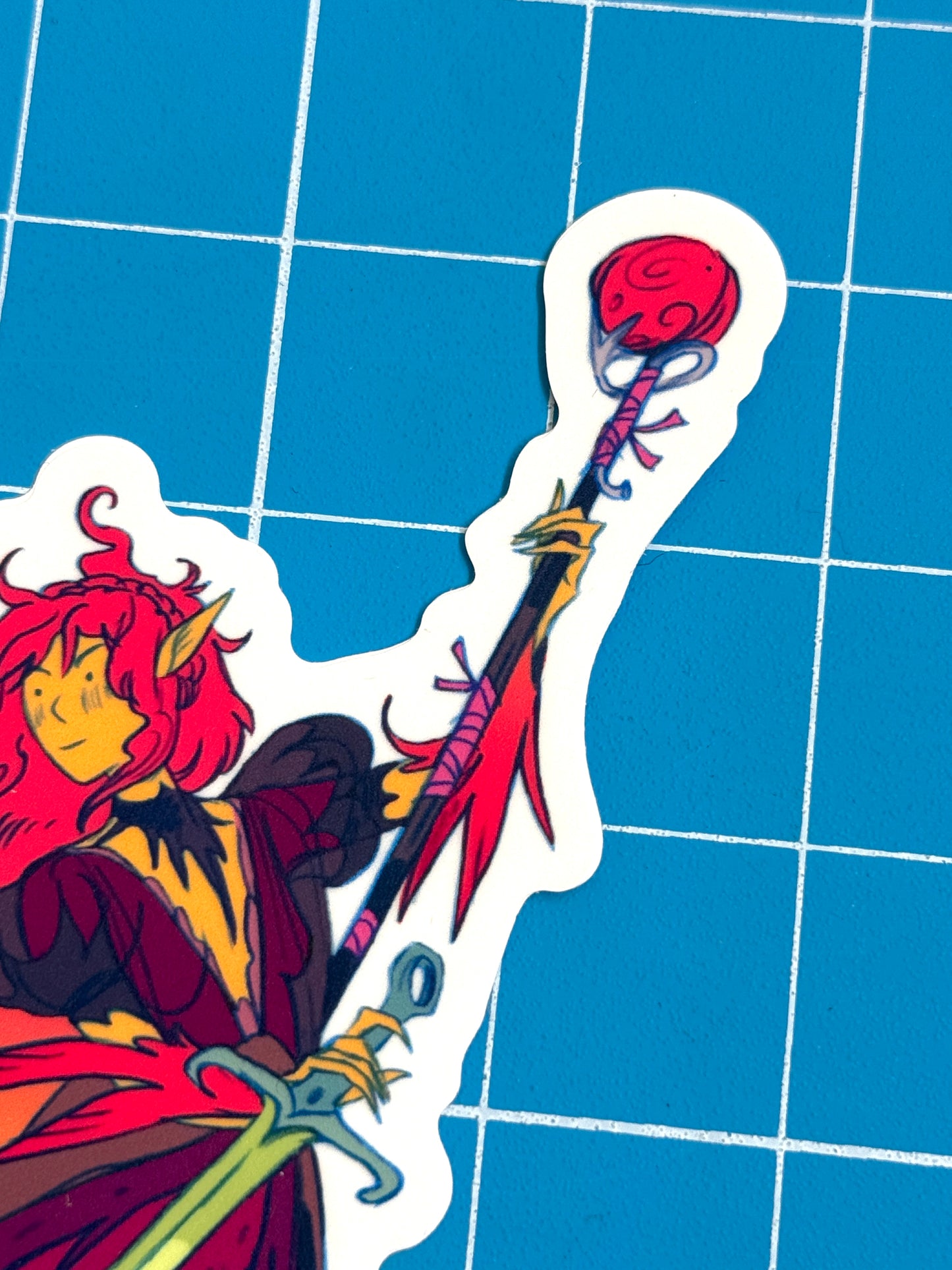 Dragon Warrior sticker