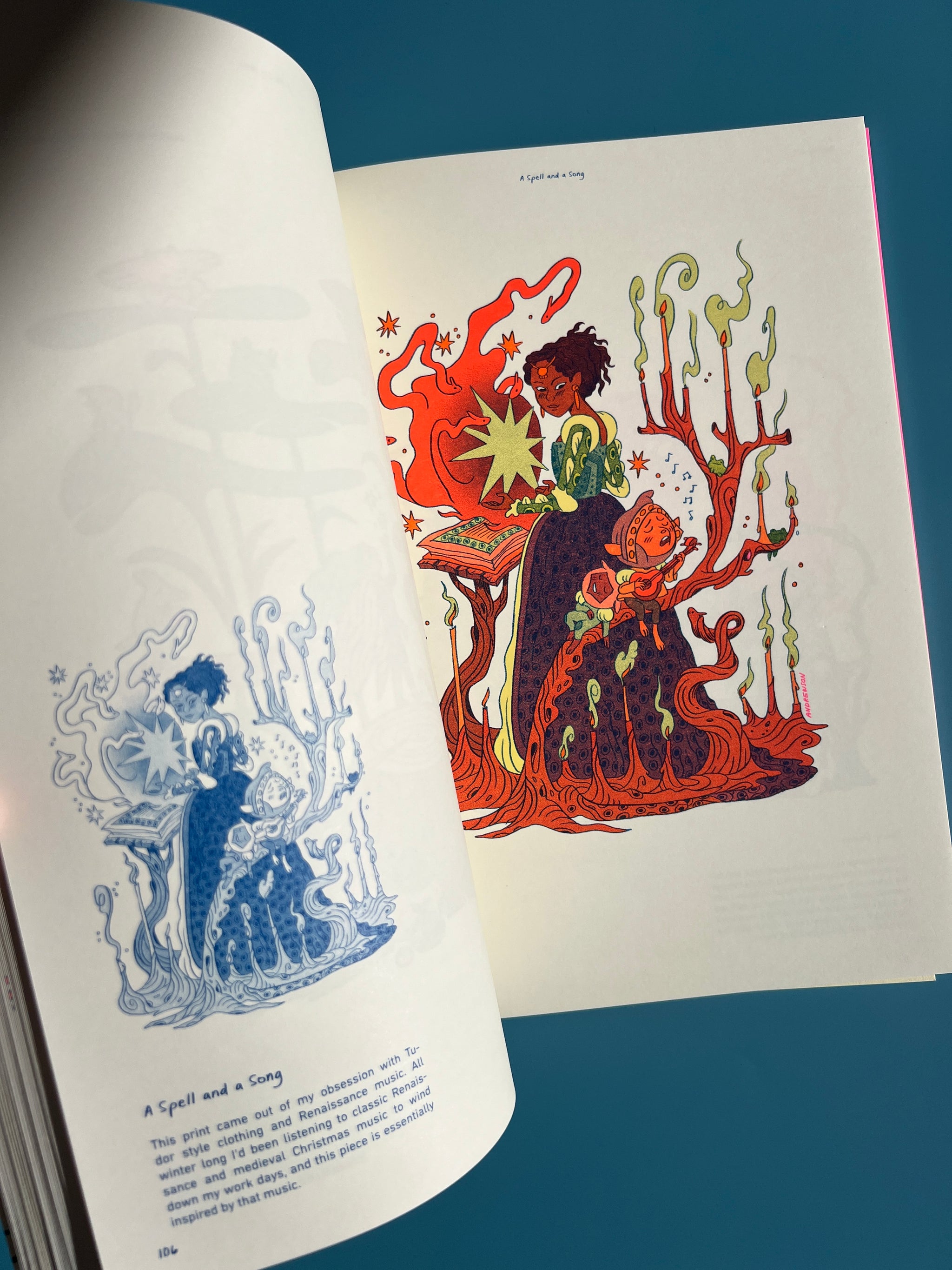 Dreaming in Color Art Book Published by Peow 2 natalie