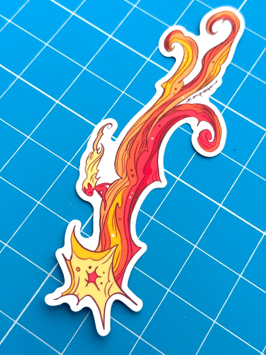 Star Rider Demon Vinyl Sticker