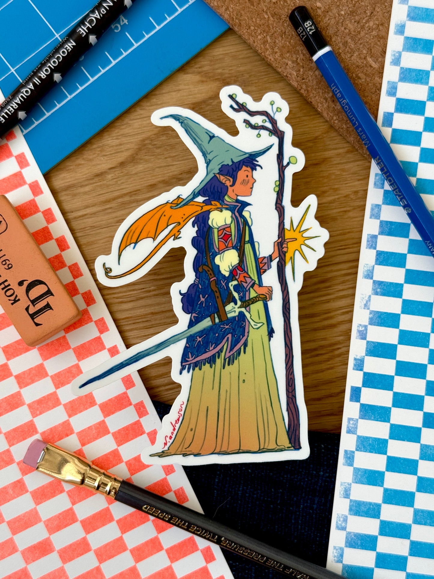 Dragon Witch sticker